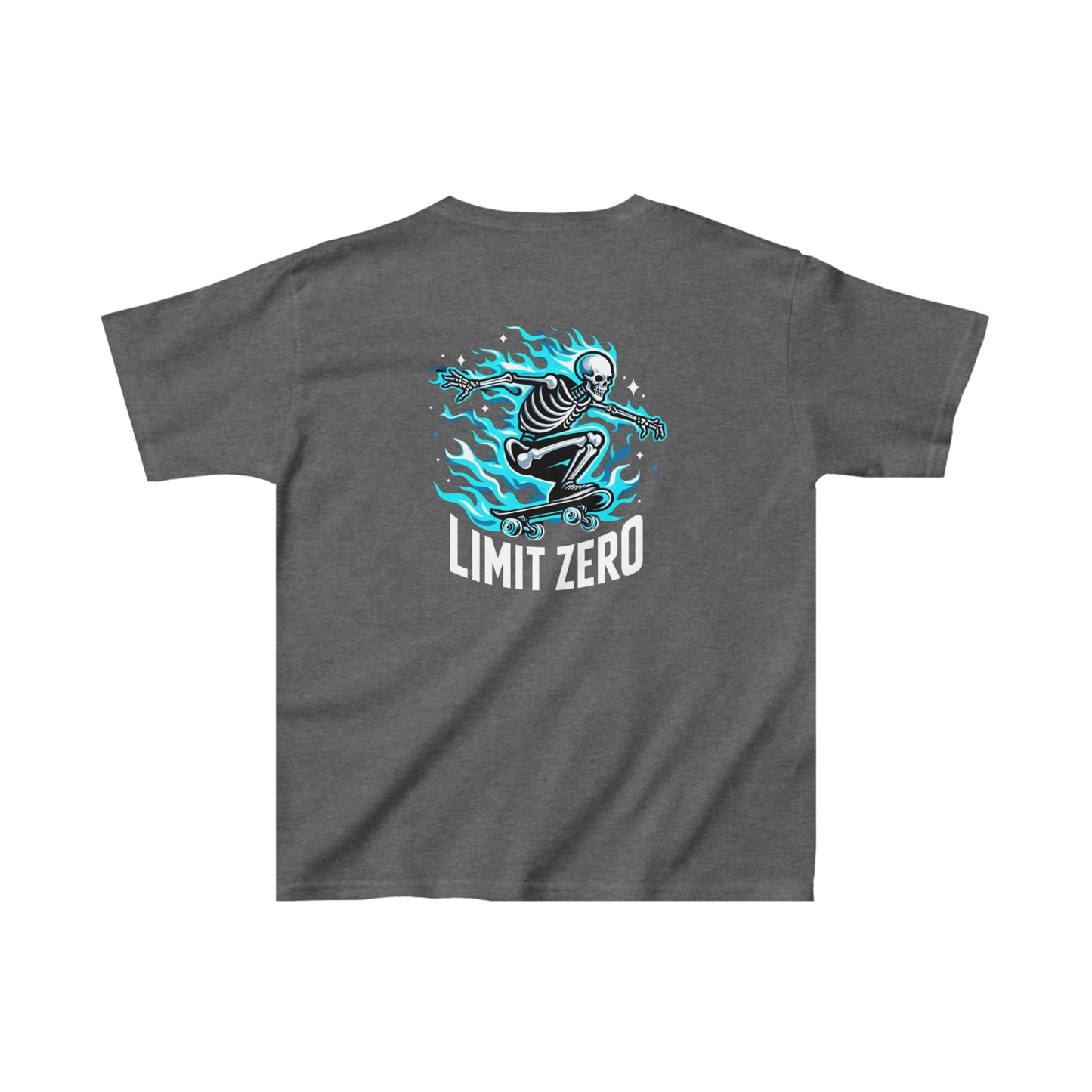 LimitZero Kids Skate on fire Heavy Cotton™ T