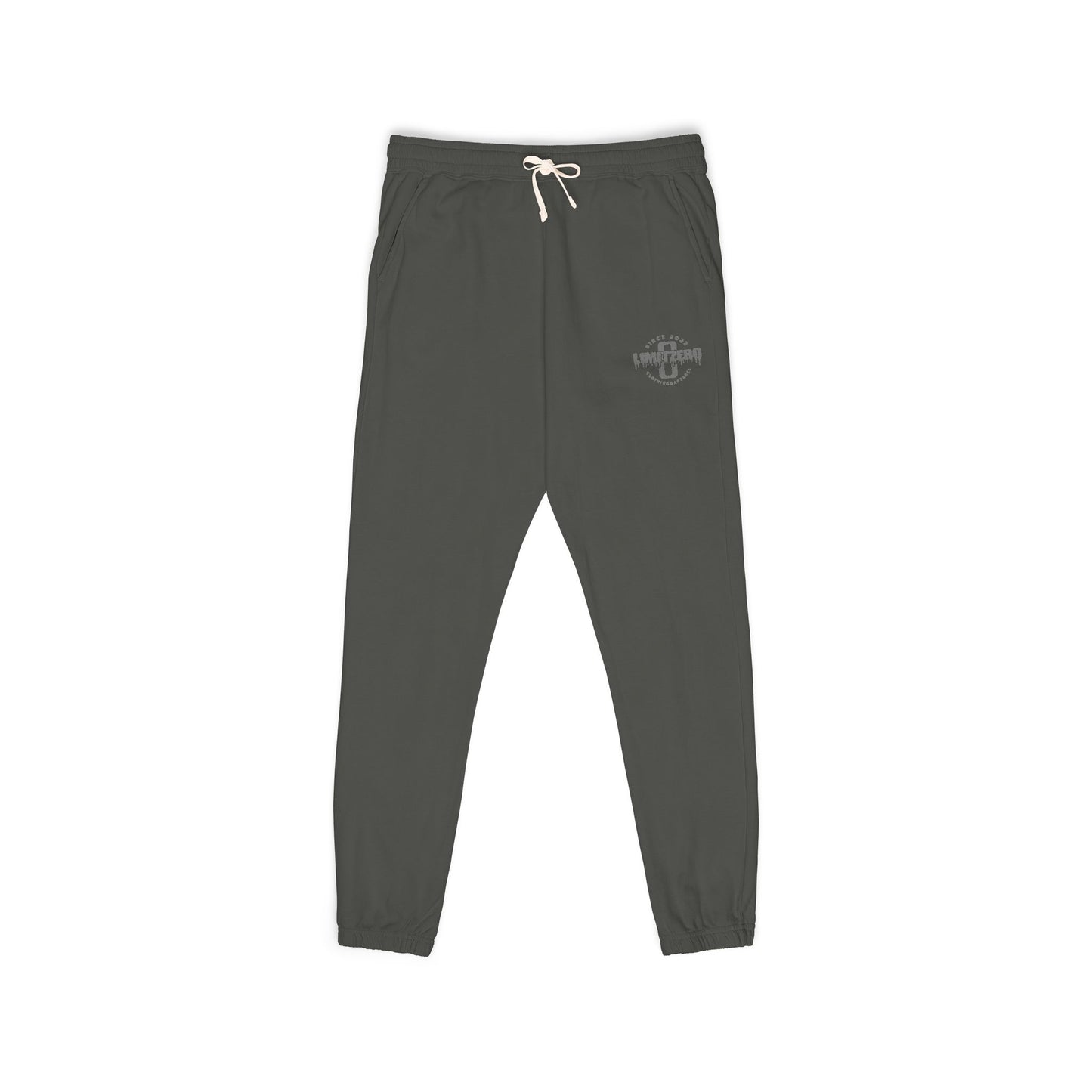LimitZero Grey on Grey Unisex Fleece Sweatpants