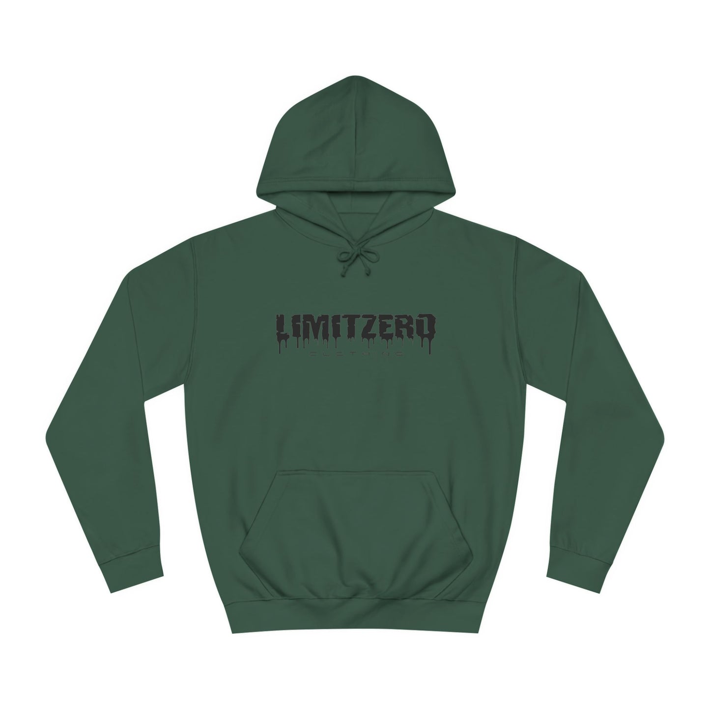 LimitZero Front Curved Drip Logo V2 Unisex Hoodie