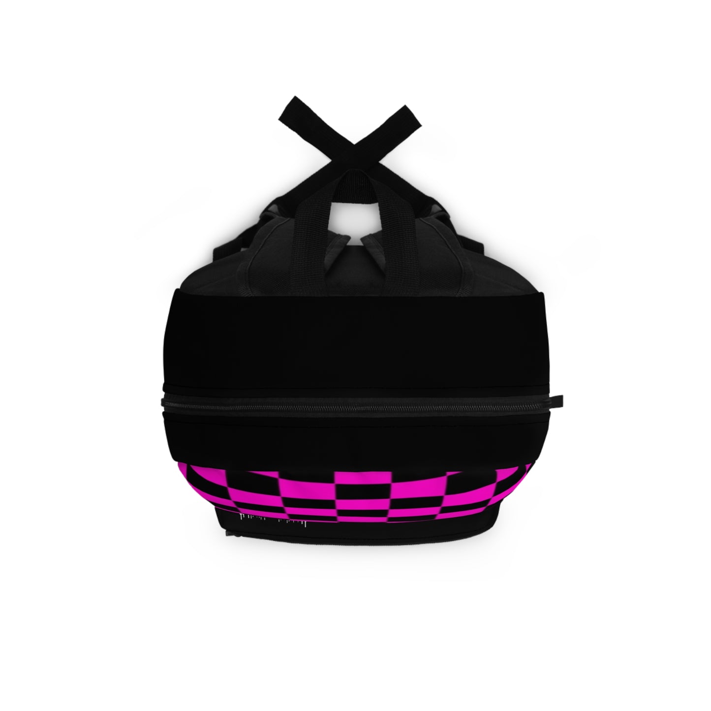LimitZero Pink Barbed Chequered Backpack