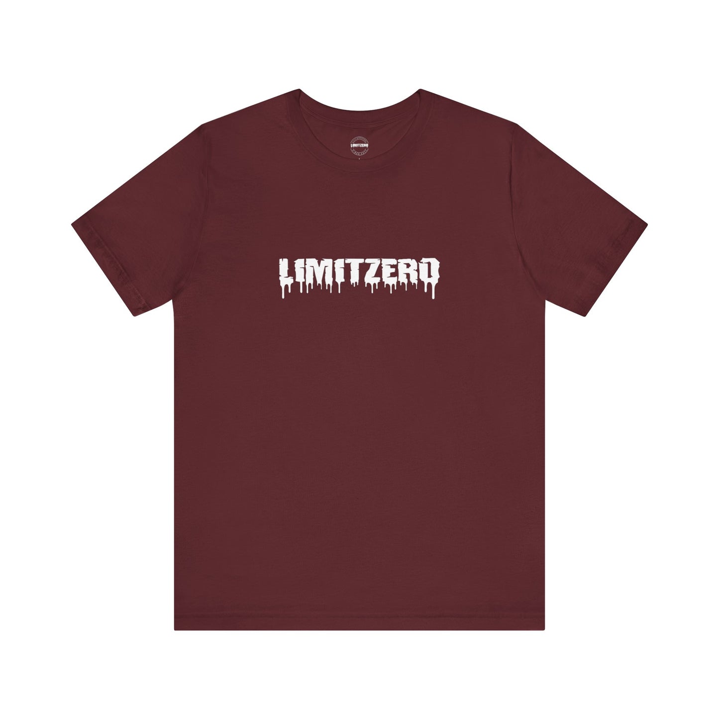 LimitZero Front New Era Drip White Logo Tee