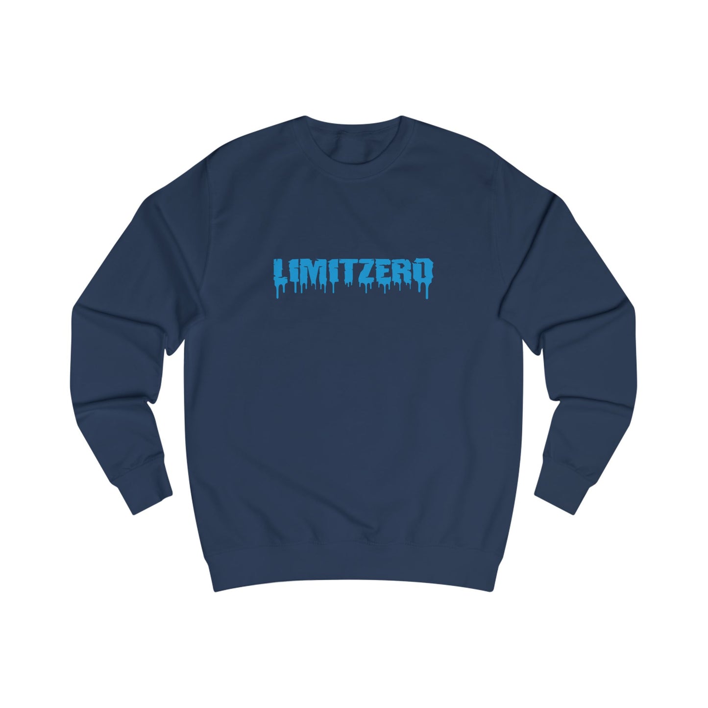 LimitZero New Era Drip Blue Logo Unisex Sweatshirt