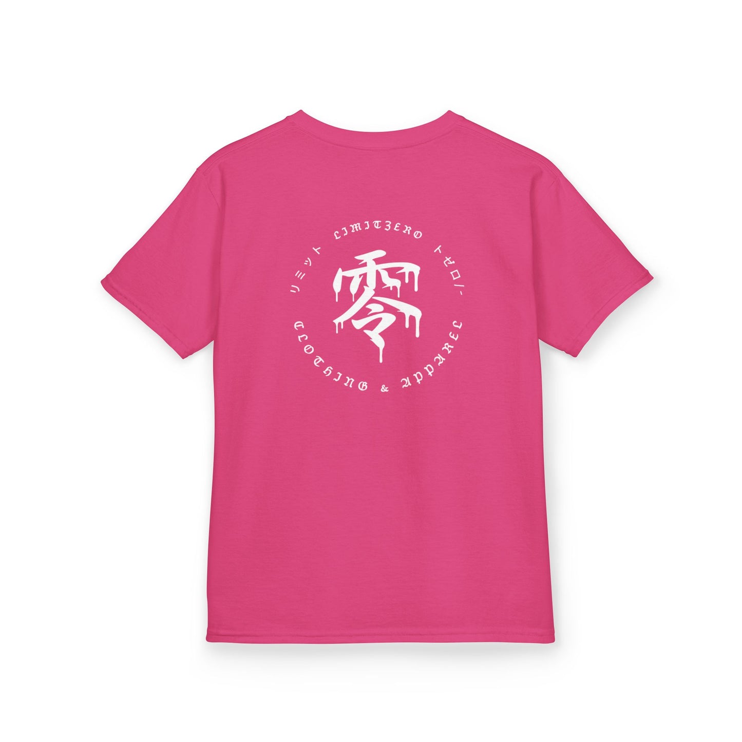 LimitZero Kids Heavy Cotton™ Pink/White-JS Tee (EU)