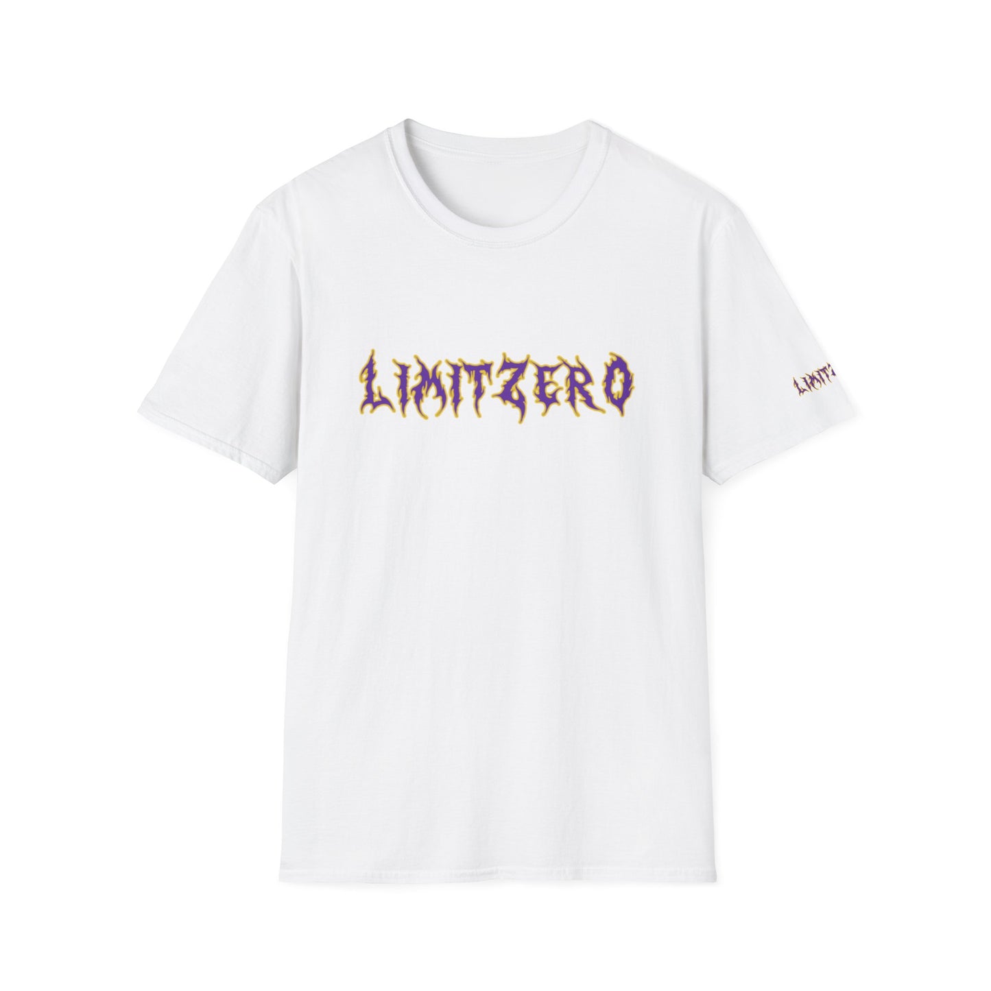 LimitZero Front Purple&Gold Logo Tee