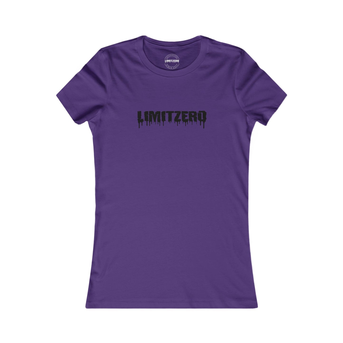 LimitZero New Era Black Drip Logo Women Tee