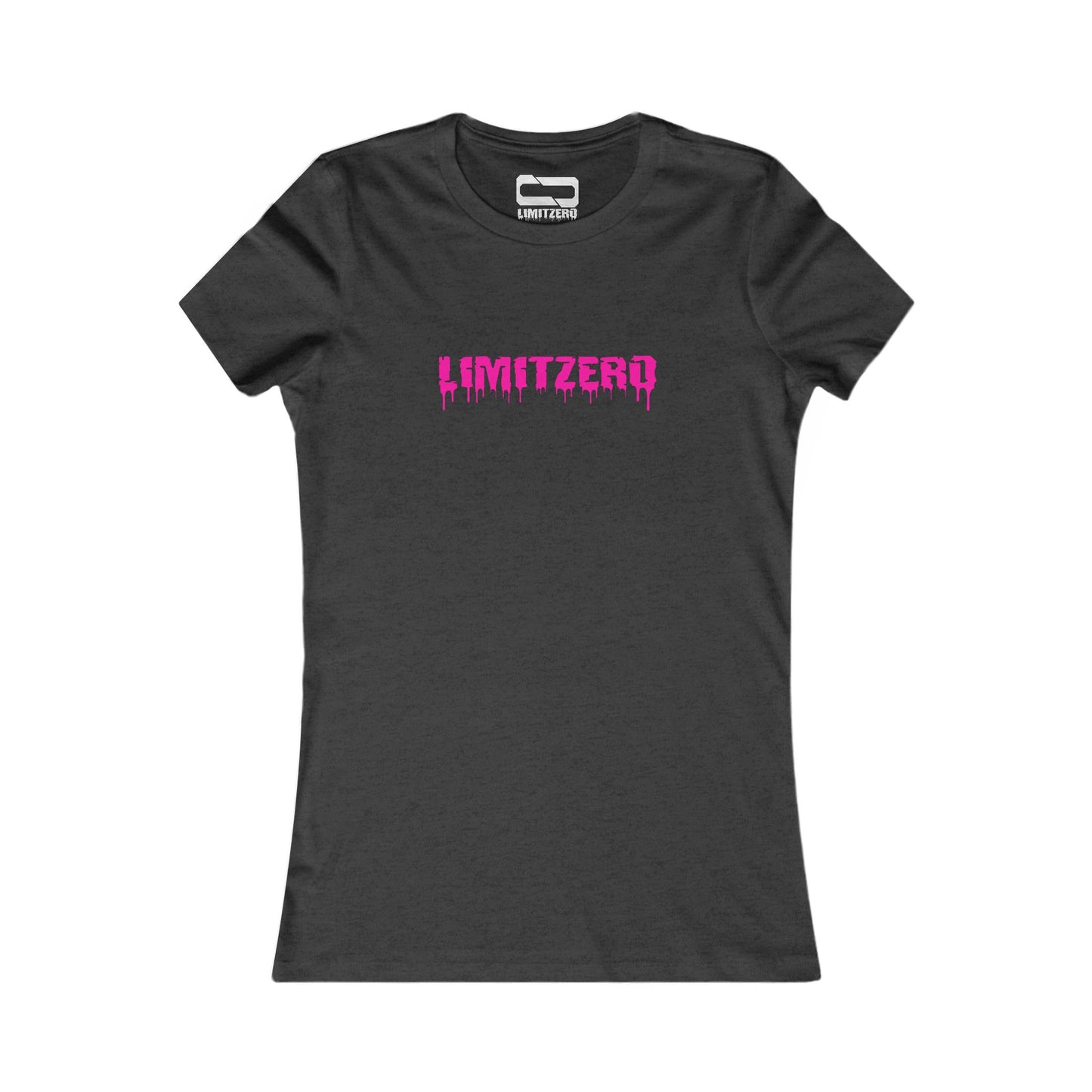 LimitZero New Era Pink Drip Logo Women Tee
