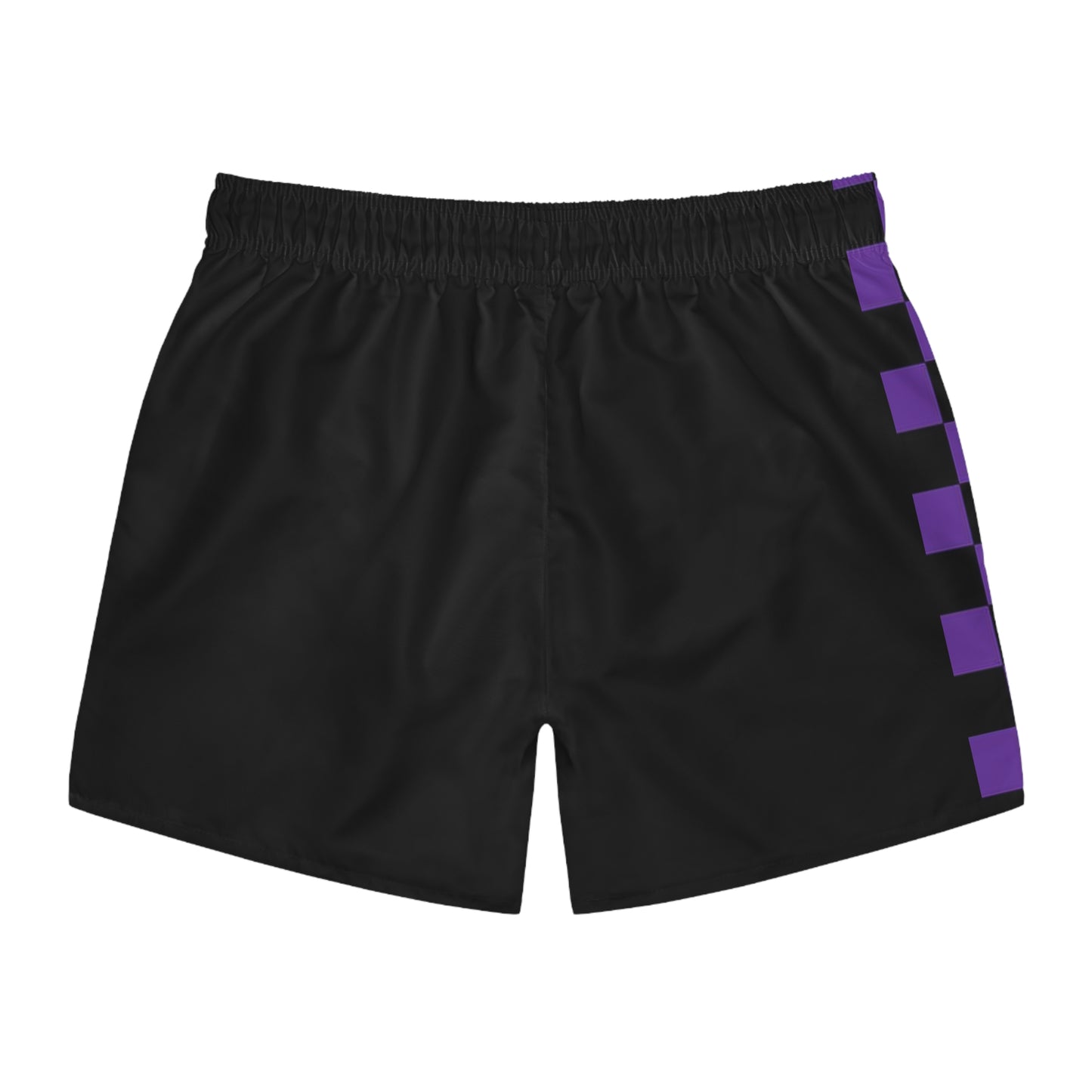 LimitZero Black/Purple checkered Surf Shorts V3
