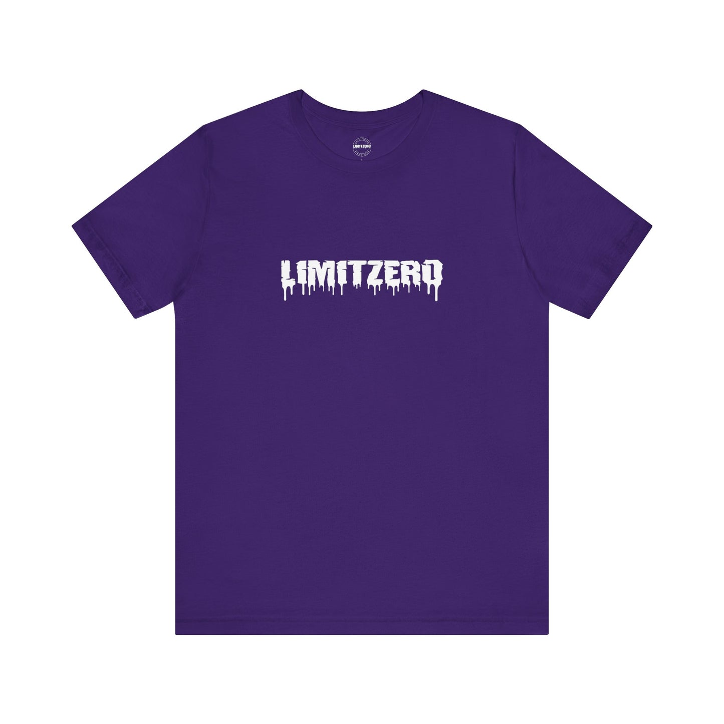 LimitZero Front New Era Drip White Logo Tee