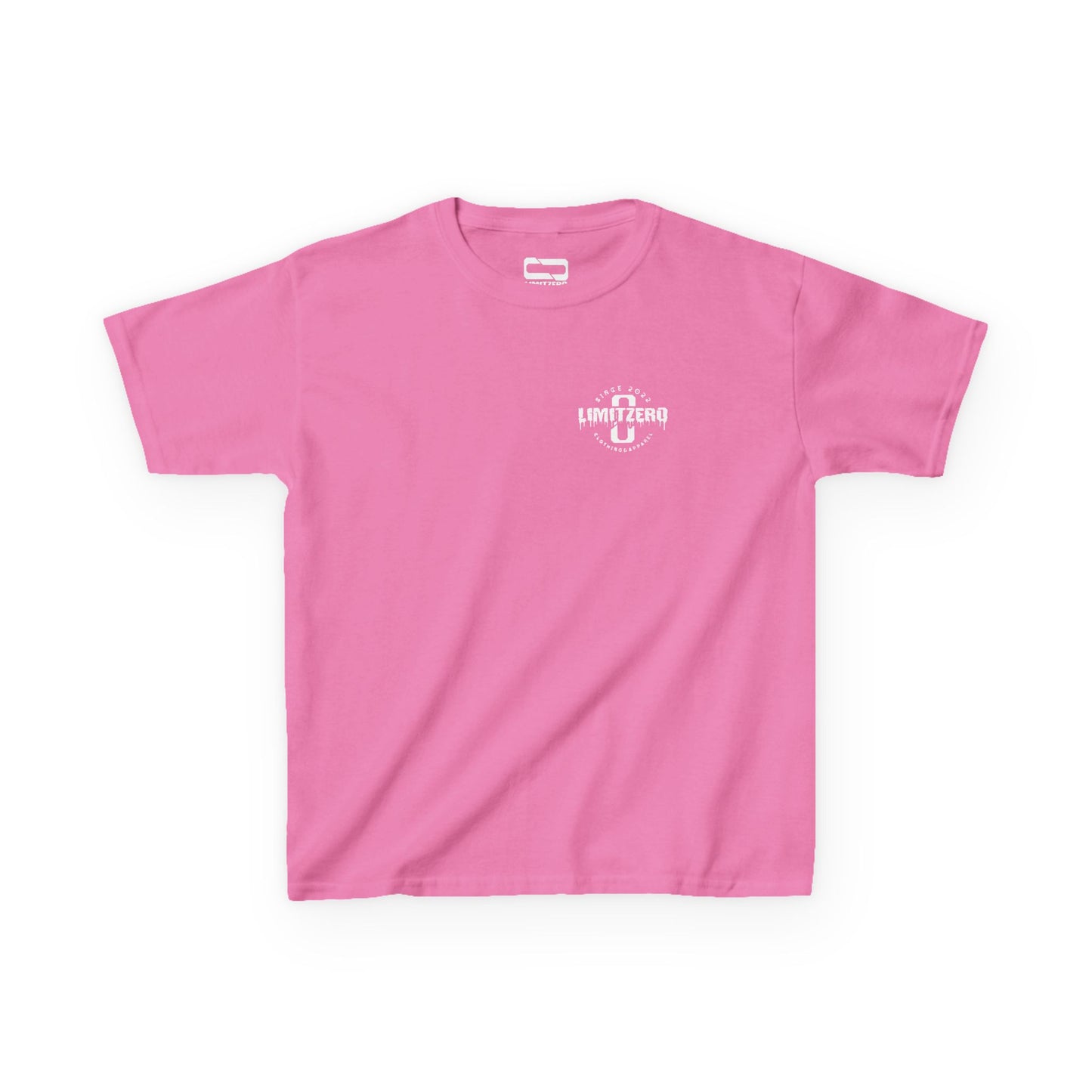 LimitZero Kids Heavy Cotton™ Pink/White-JS Tee (EU)