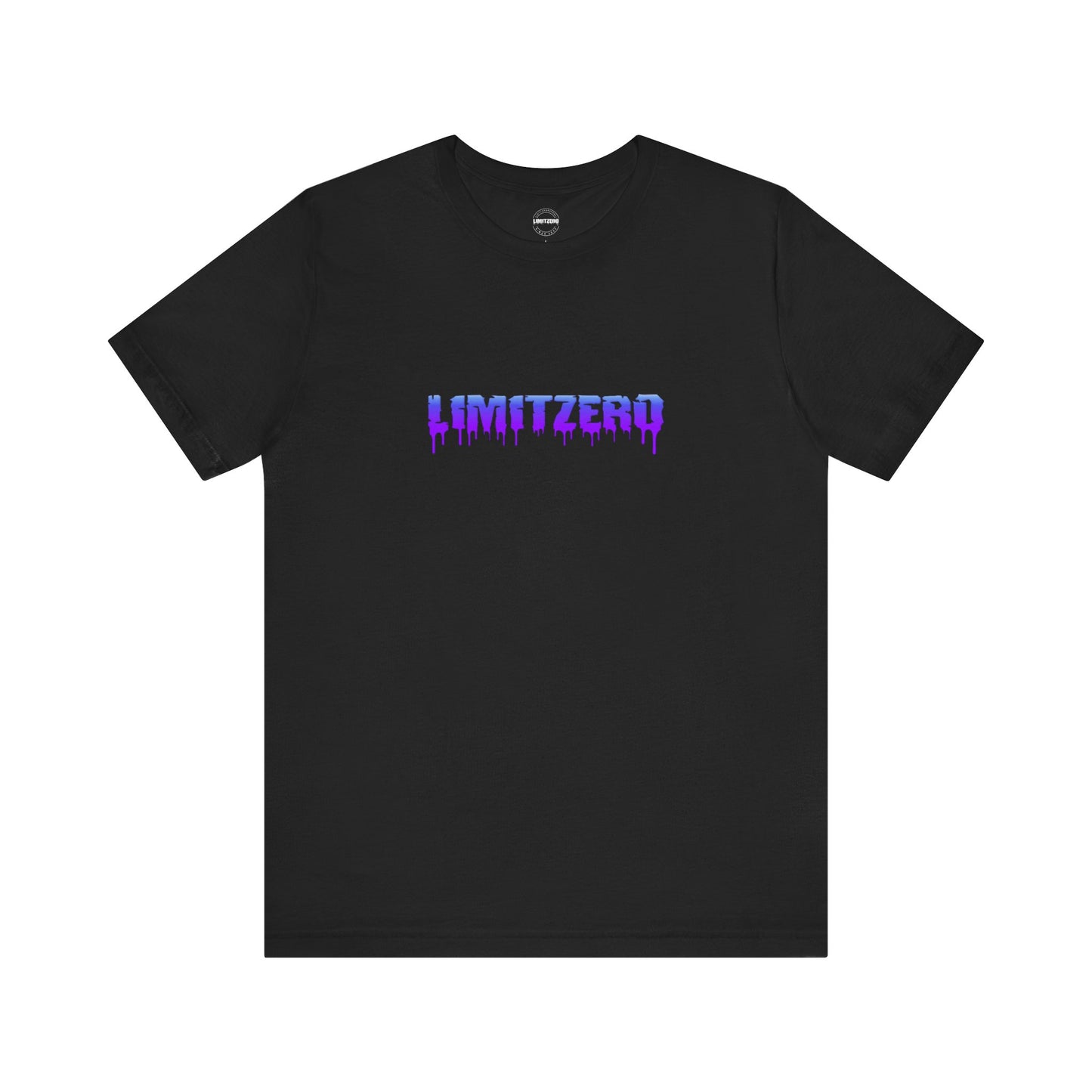 LimitZero Front New Era Gradient V2 Curved Drip Logo Tee