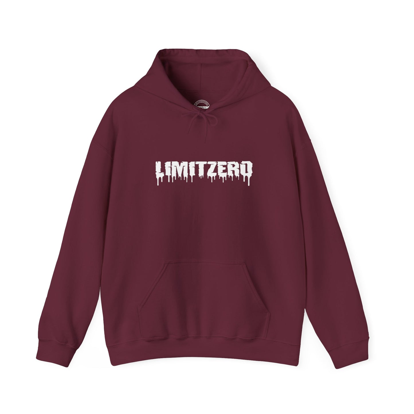 LimitZero Front New Era Drip Logo Unisex Heavy Blend™ Hoodie (US MARKET)