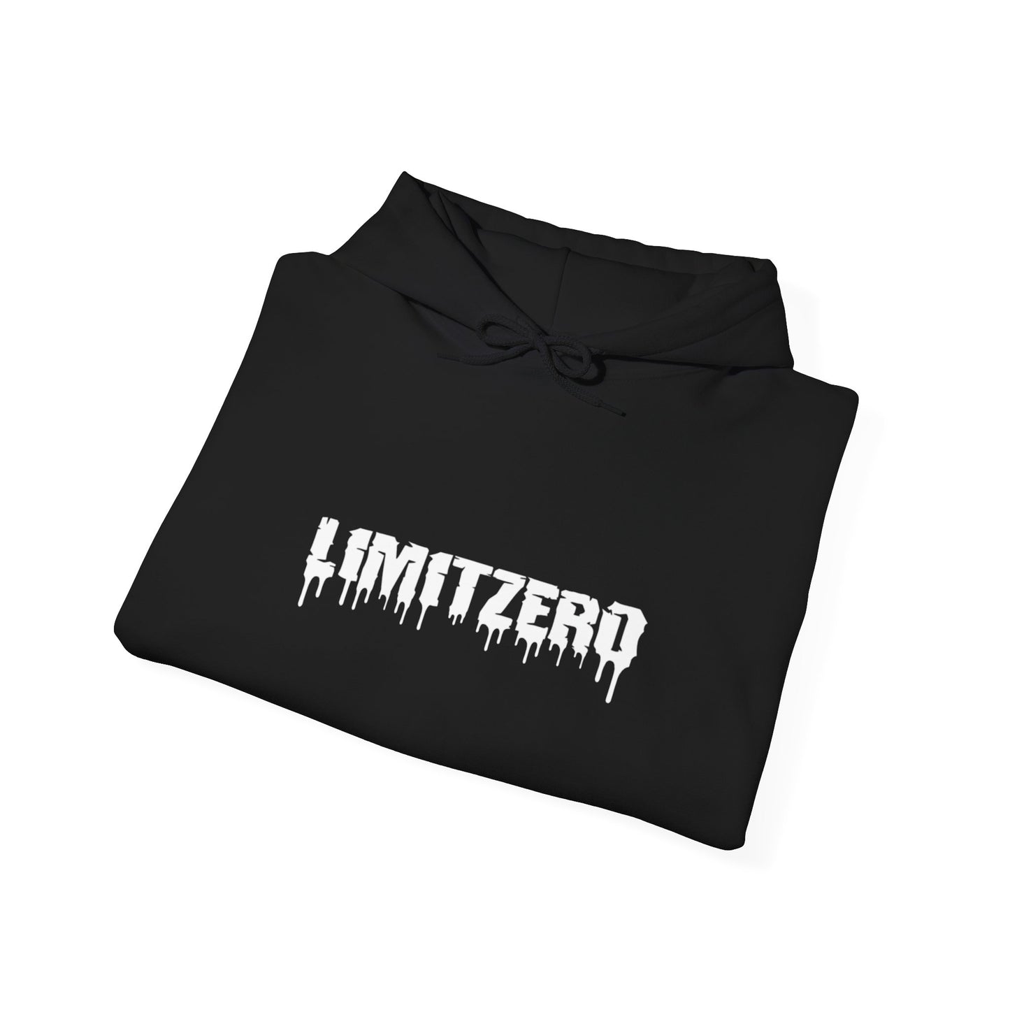 LimitZero Front Curved Drip Logo V2 Unisex Heavy Blend™ Hoodie