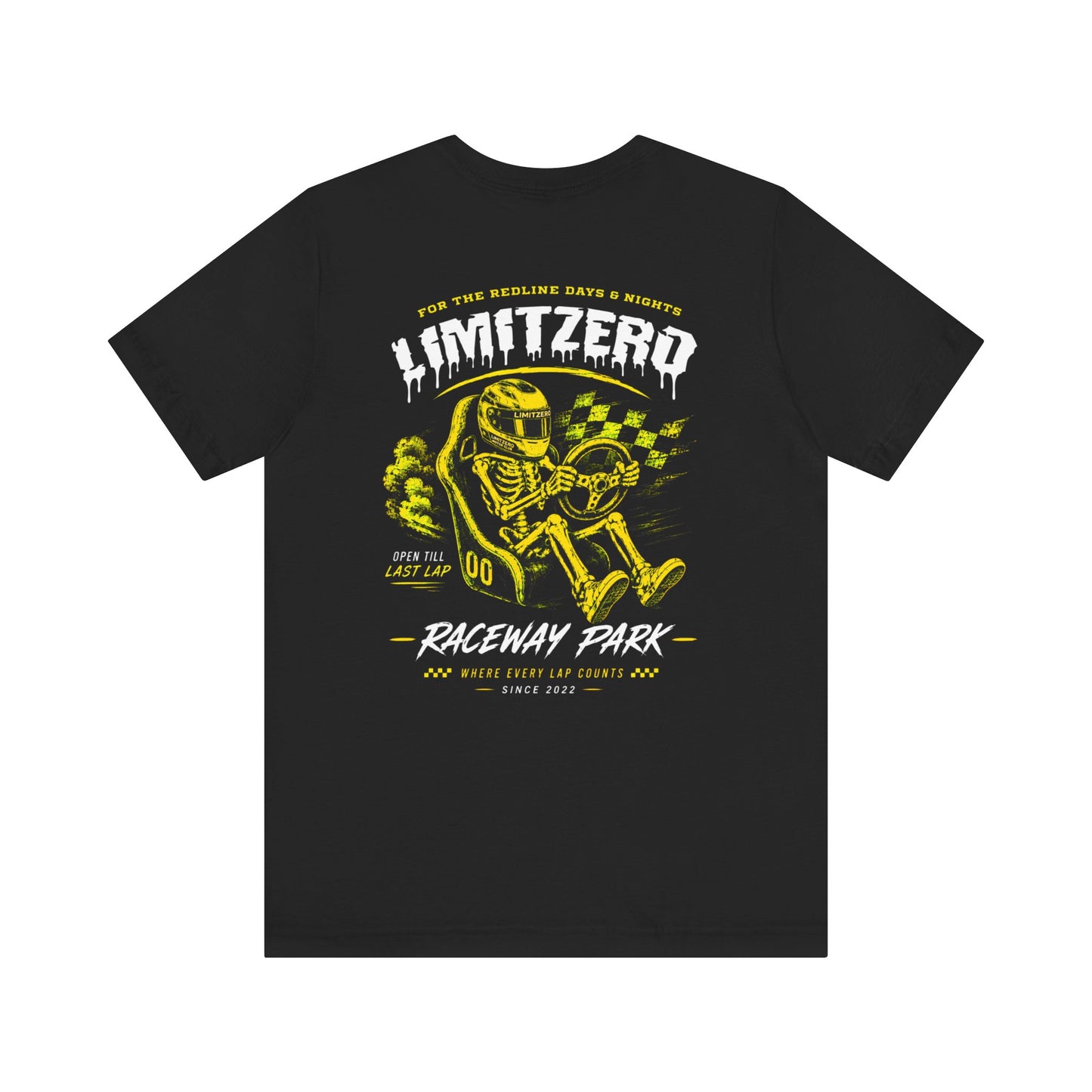 LimitZero Raceway Souvenir GldnGrn Unisex T