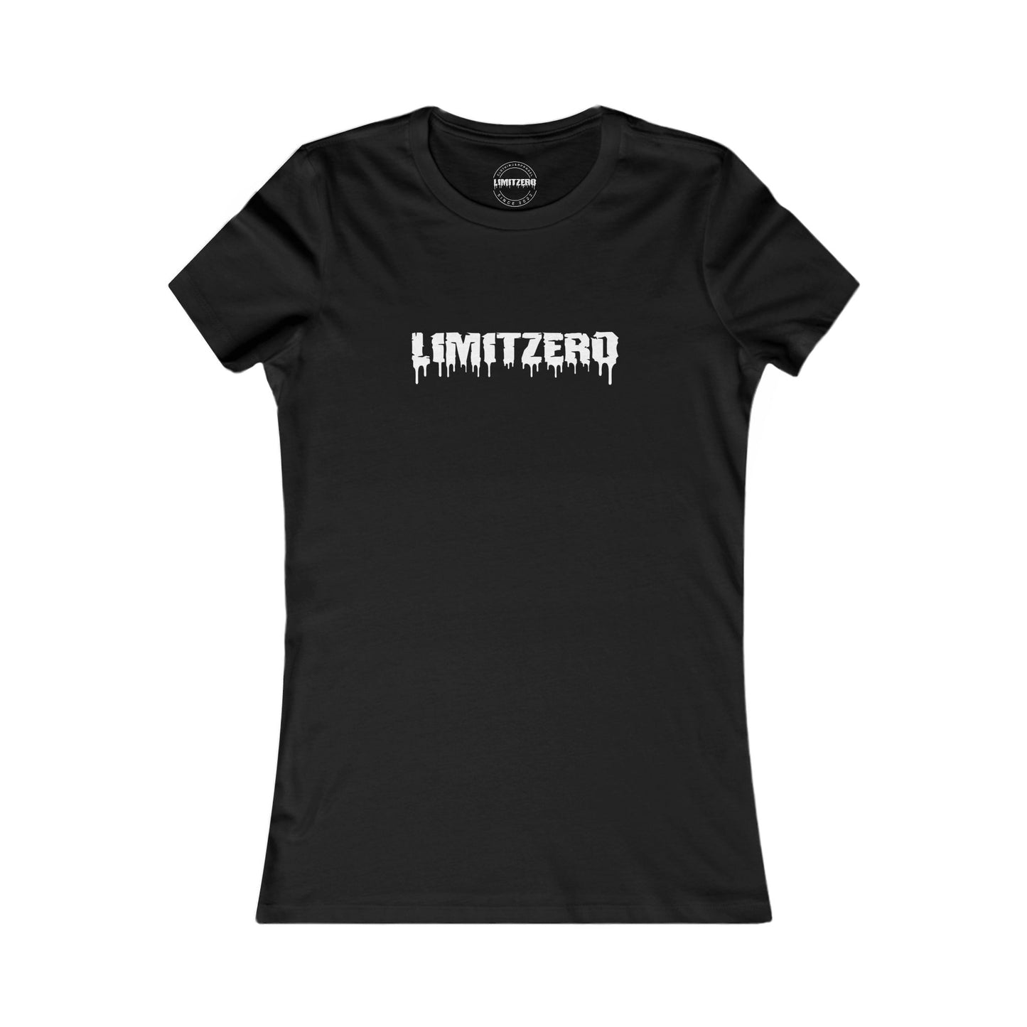 LimitZero New Era White Drip Logo Women Tee