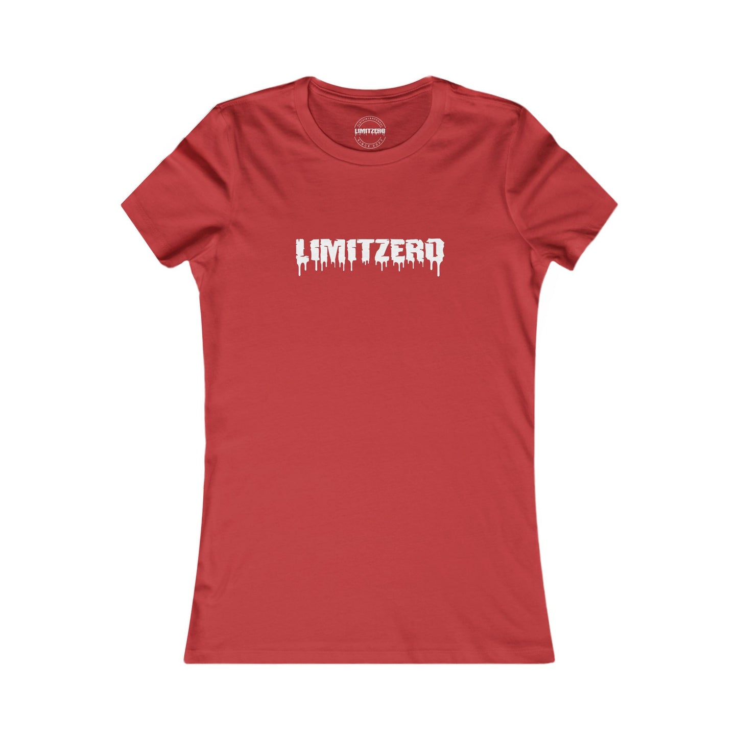 LimitZero New Era White Drip Logo Women Tee