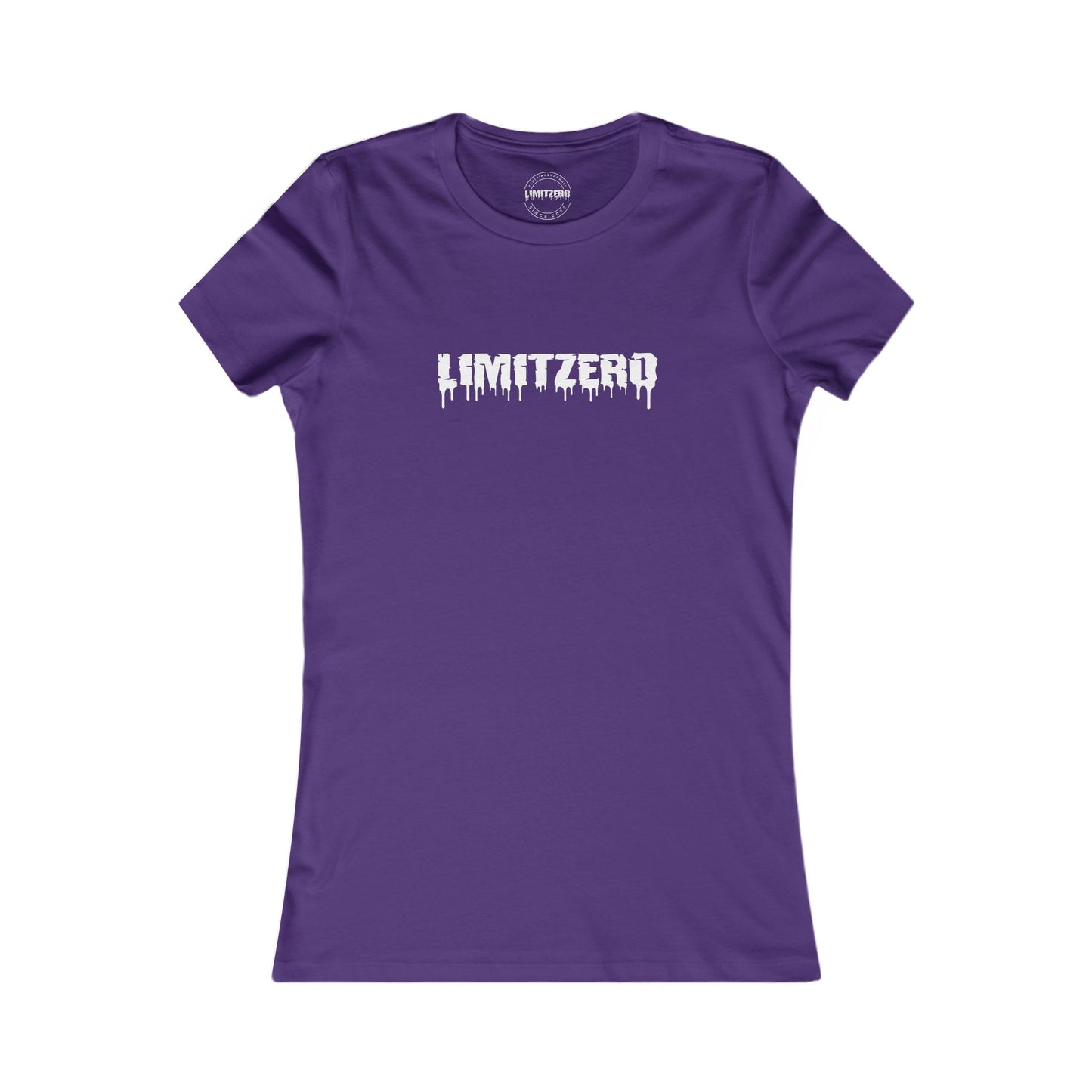 LimitZero New Era White Drip Logo Women Tee