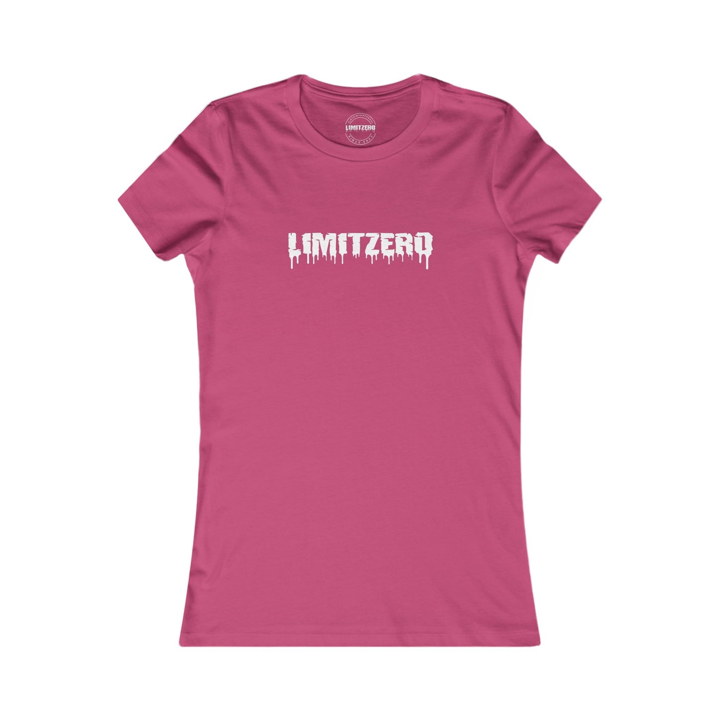 LimitZero New Era White Drip Logo Women Tee