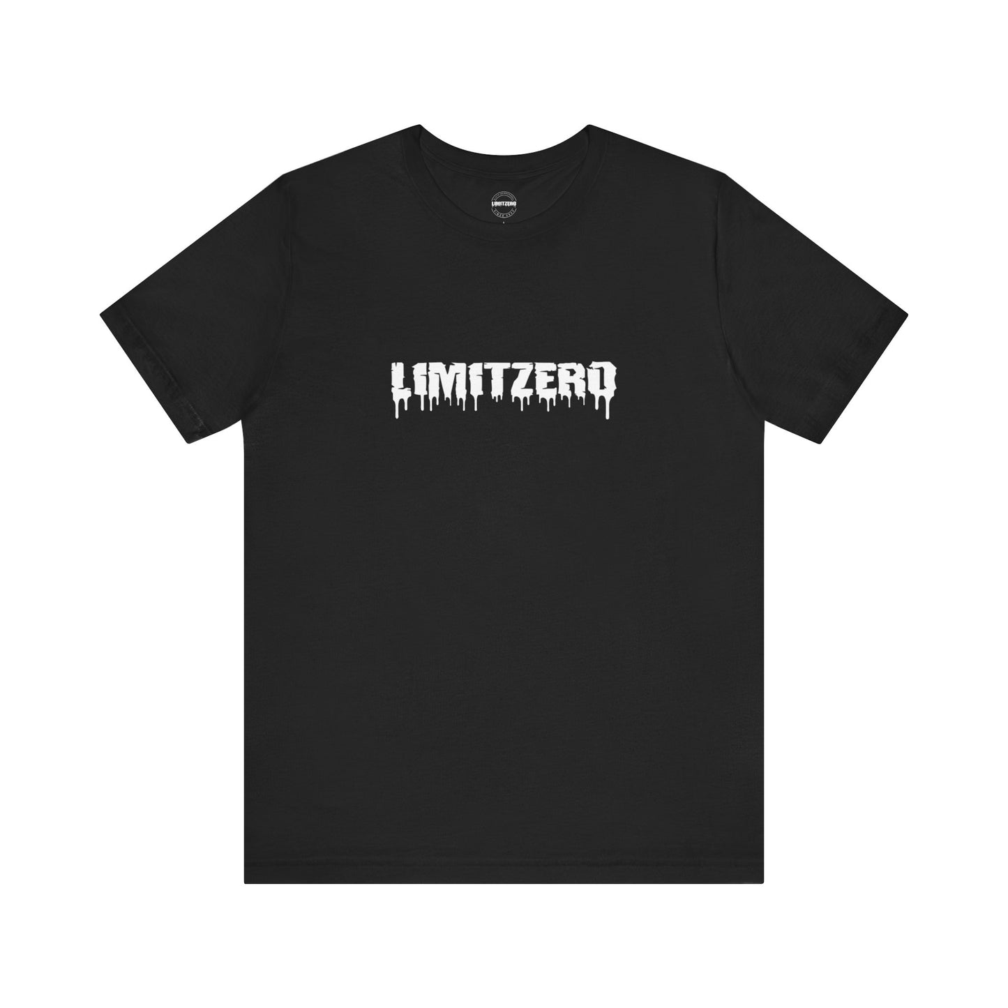 LimitZero Front New Era Drip White Logo Tee