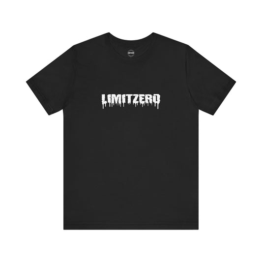 LimitZero Front New Era Drip White Logo Tee