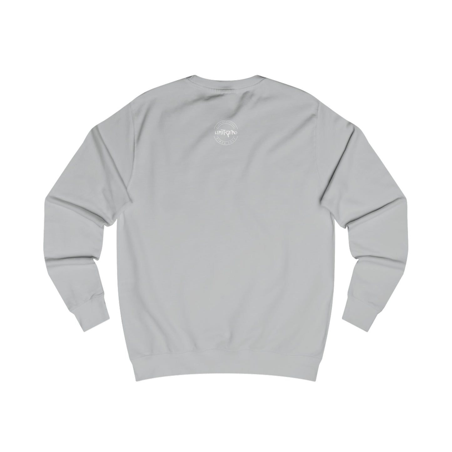 LimitZero Drip-Dye Grey Unisex Sweatshirt