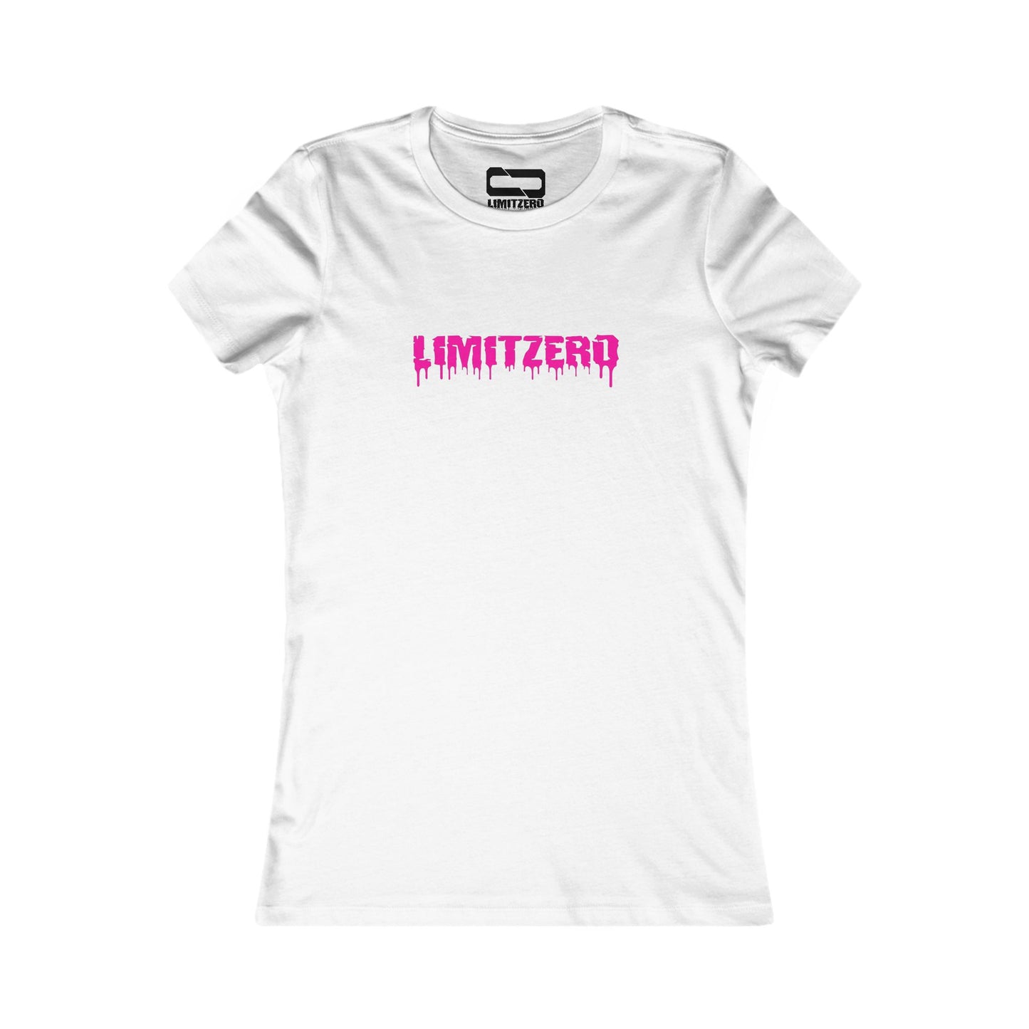 LimitZero New Era Ultra Pink Drip Logo Women Tee