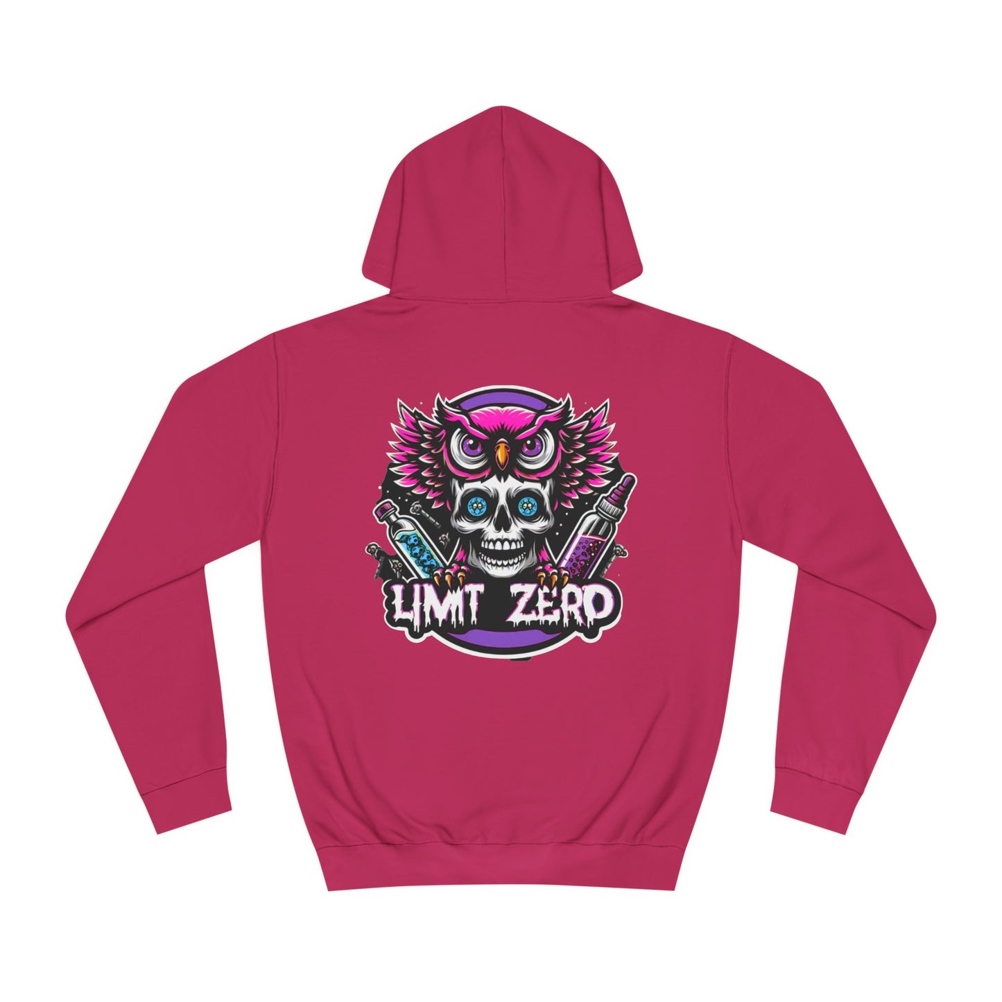 LimitZero Pink Owl Hoodie