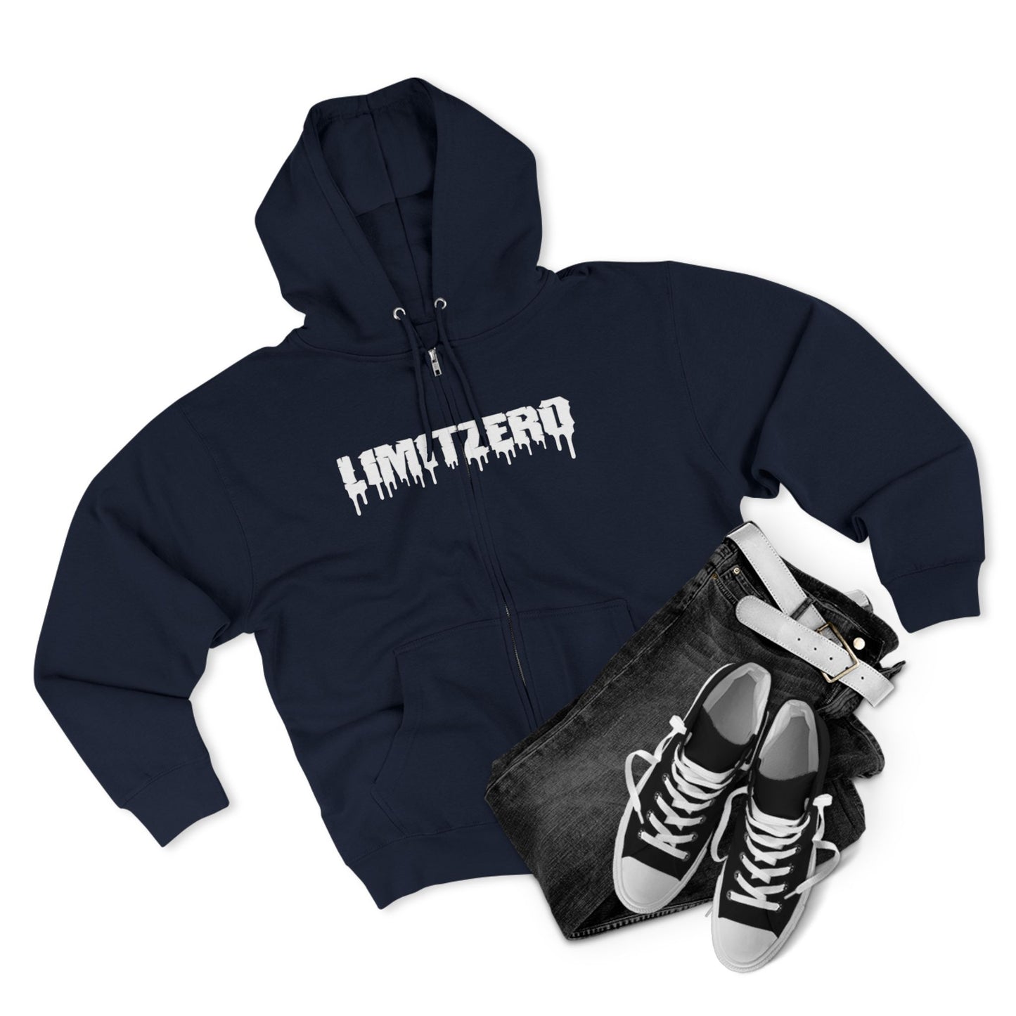 LimitZero New Era Drip Unisex Zip Hoodie (DTG)