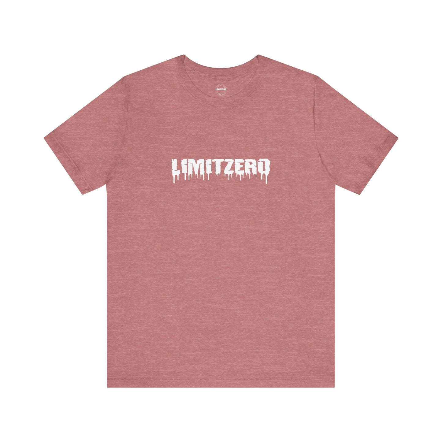 LimitZero Front New Era Drip White Logo Tee