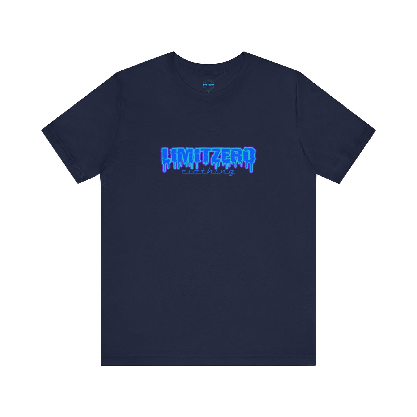 LimitZero Front New Era Curved Drip Oceanic Logo Tee