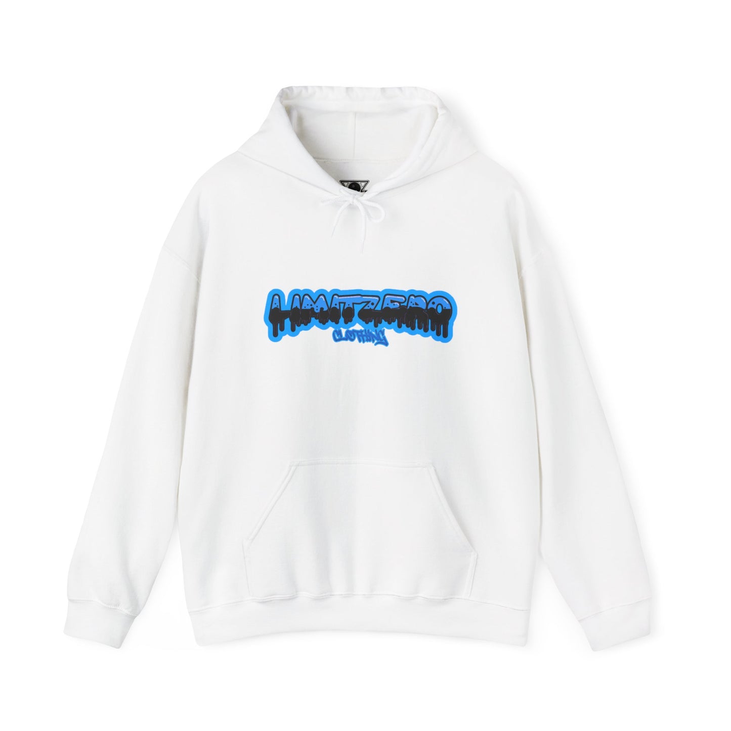 LimitZero Unisex Blue Lab-Drip Heavy Blend™ Hoodie (US Market)