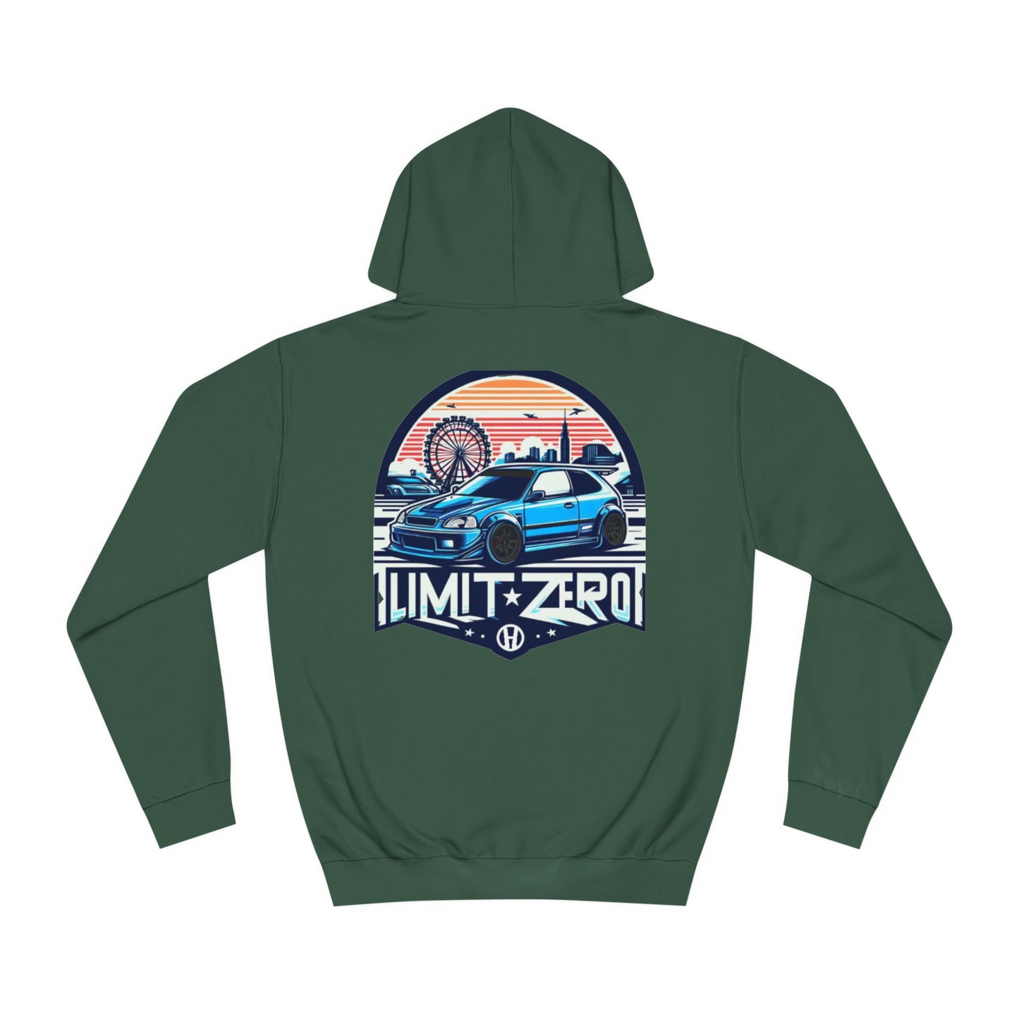 LimitZero Civic EK Ferriswheel Unisex Hoodie (DTG)