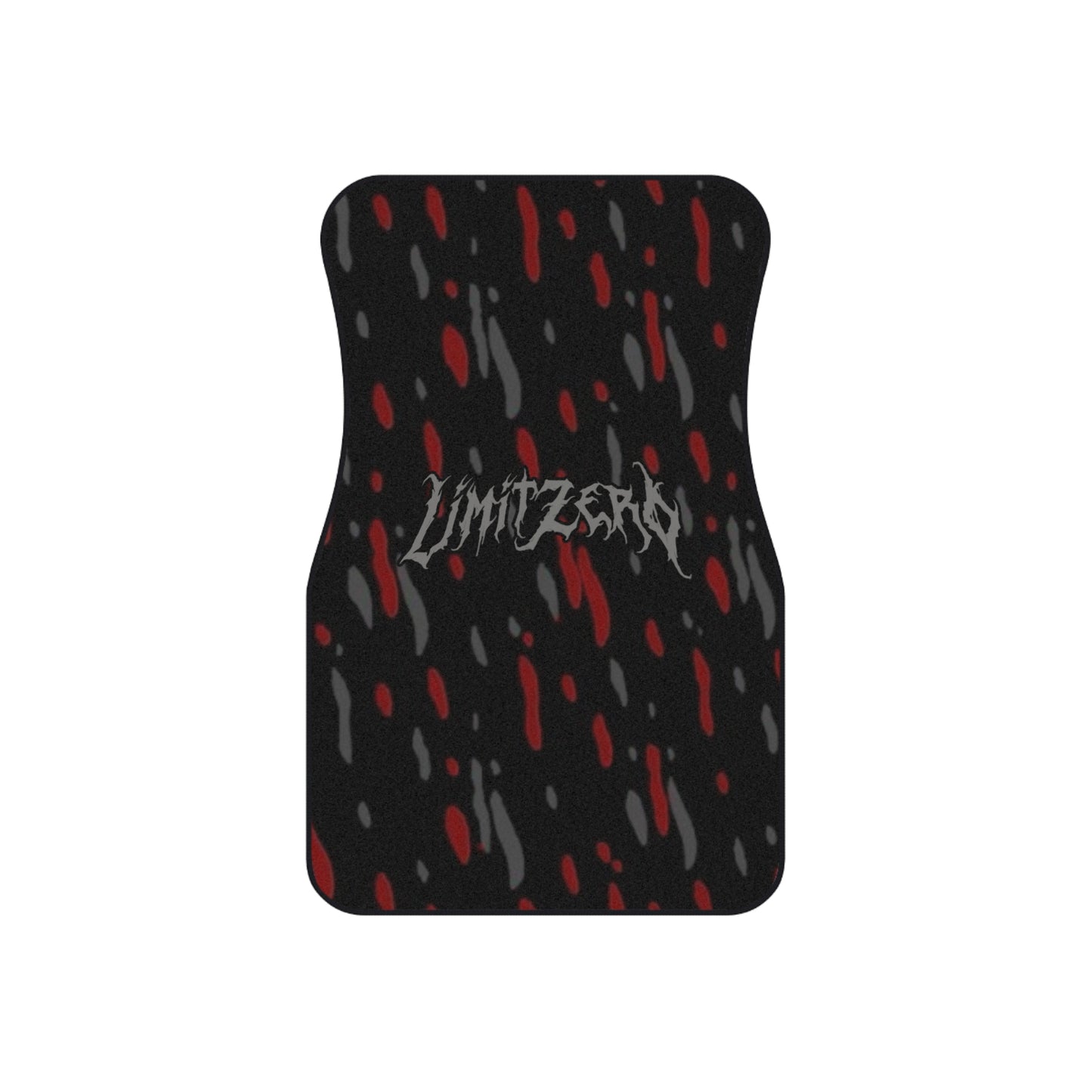 LimitZero Maroon V2 Confetti Car Mats (2x Front)