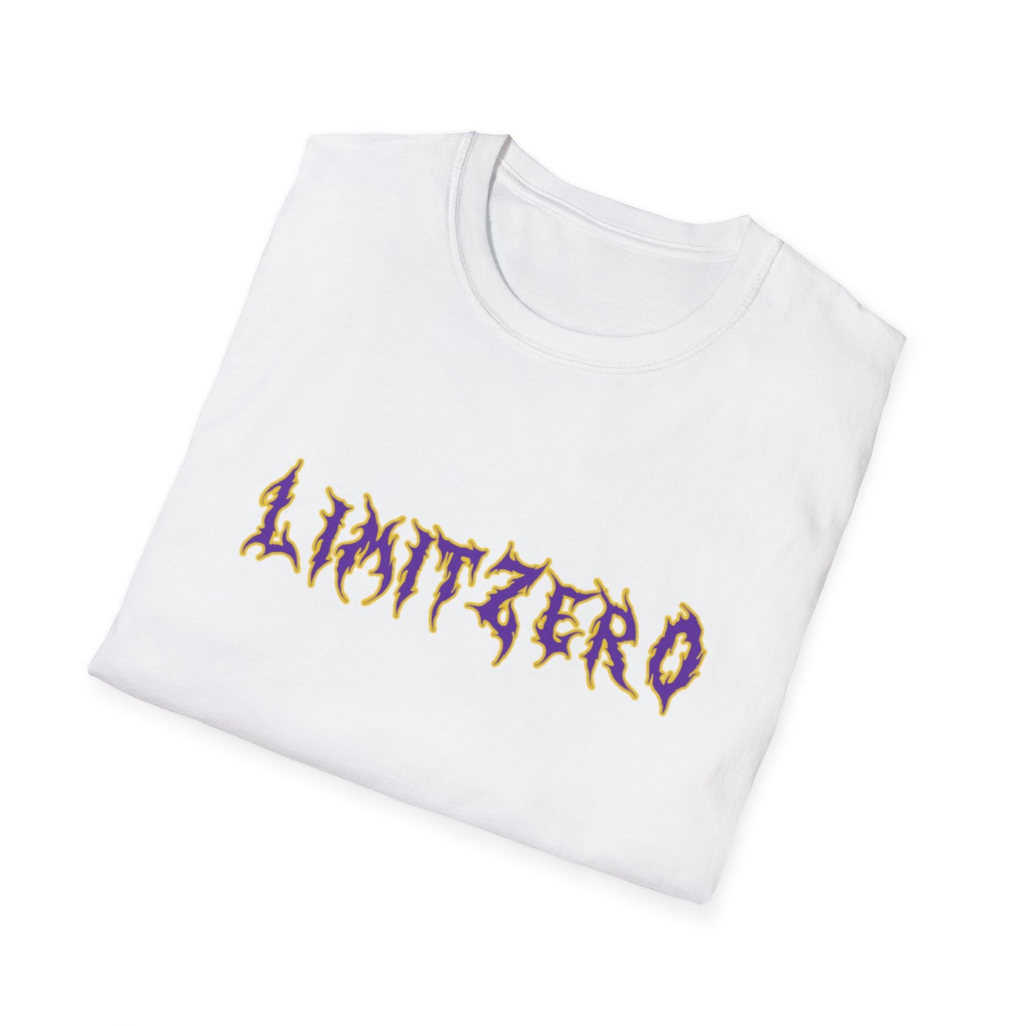 LimitZero Front Purple&Gold Logo Tee