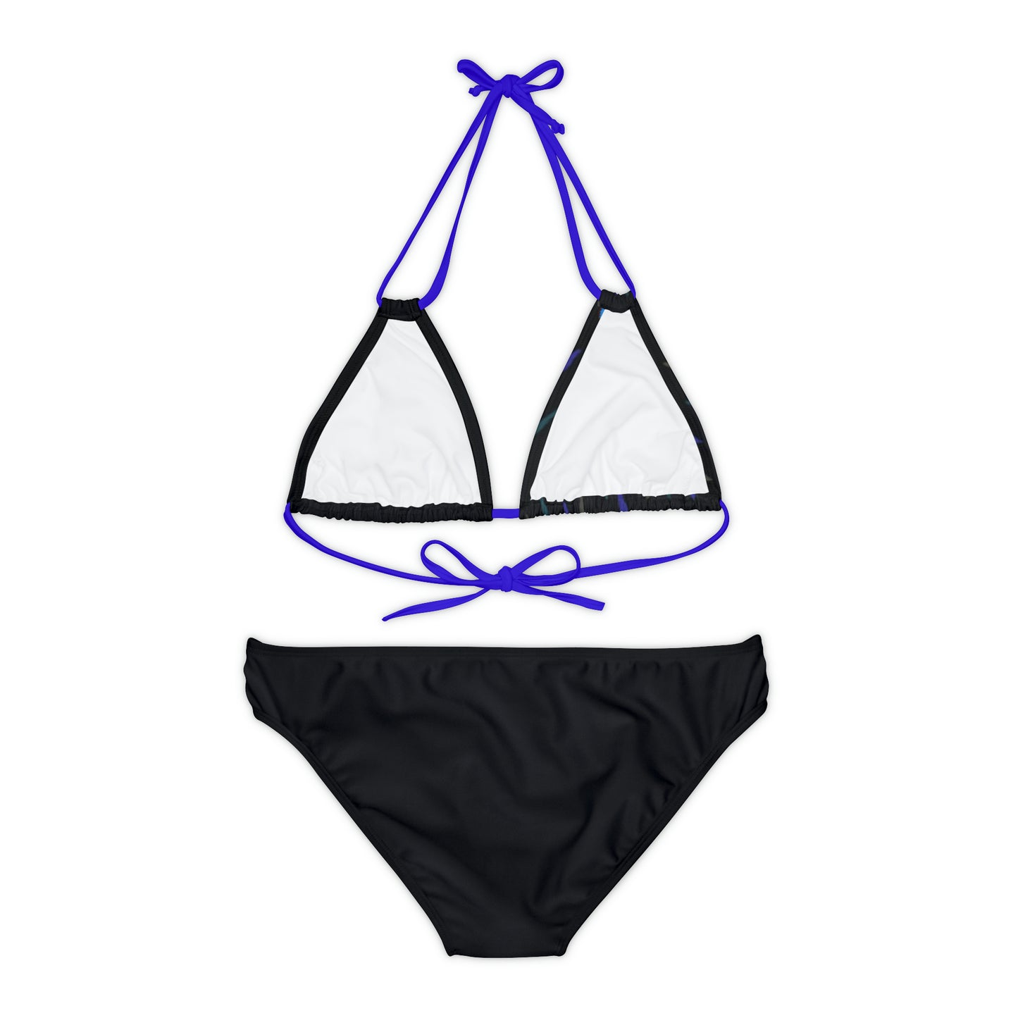 LimitZero Strap Bikini Set (Plain Bottom)