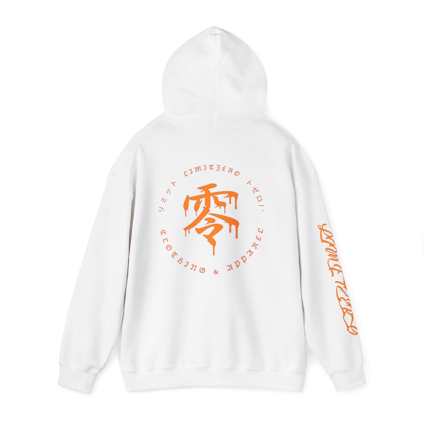 LimitZero JS-L.E Black/Orange HeavyBlend Unisex Hoodie
