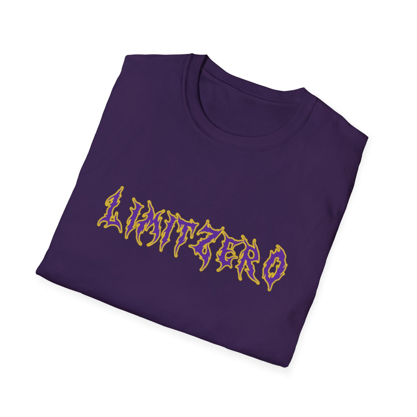 LimitZero Front Purple&Gold Logo Tee