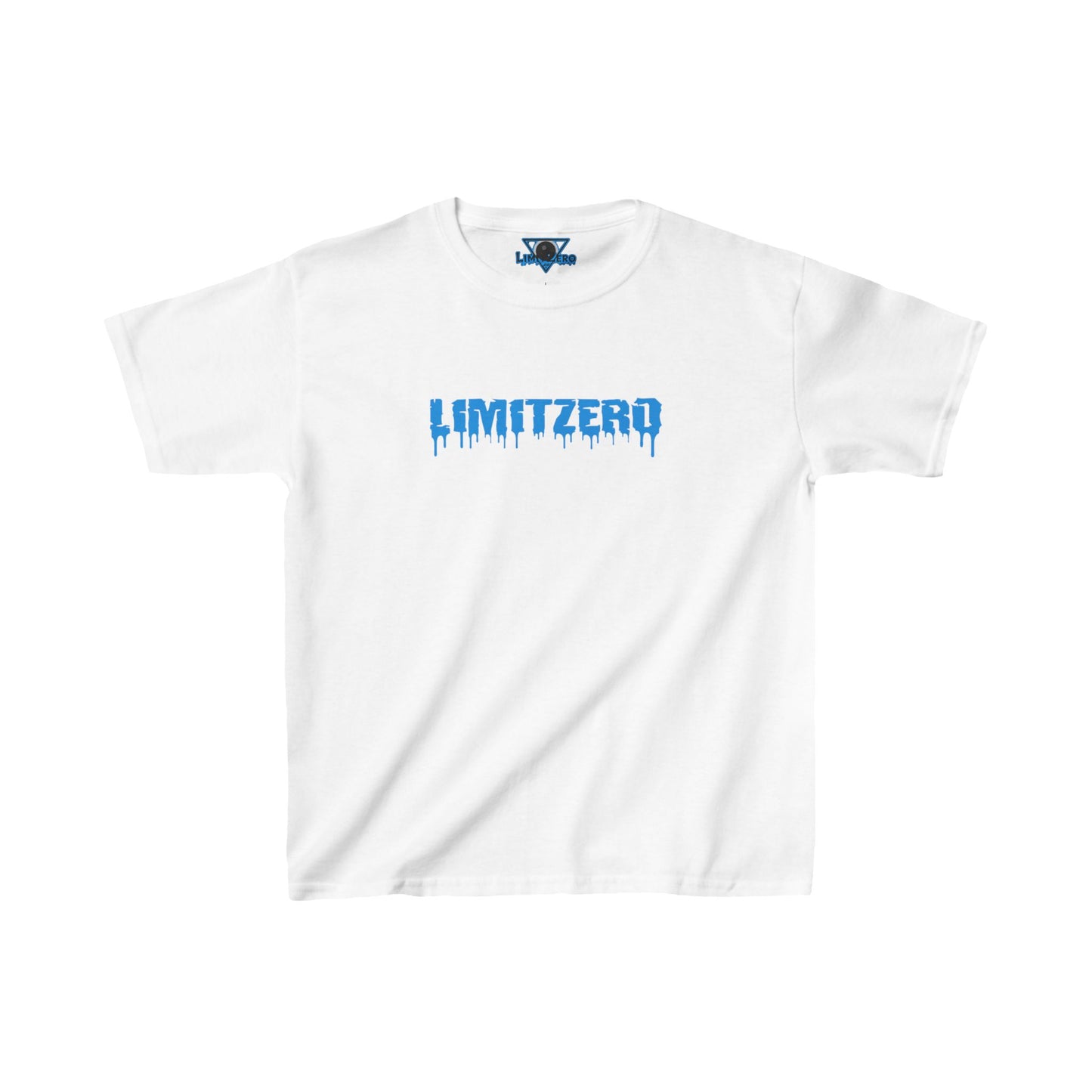 LimitZero Kids Heavy Cotton™ New Era Drip Blue Logo Tee