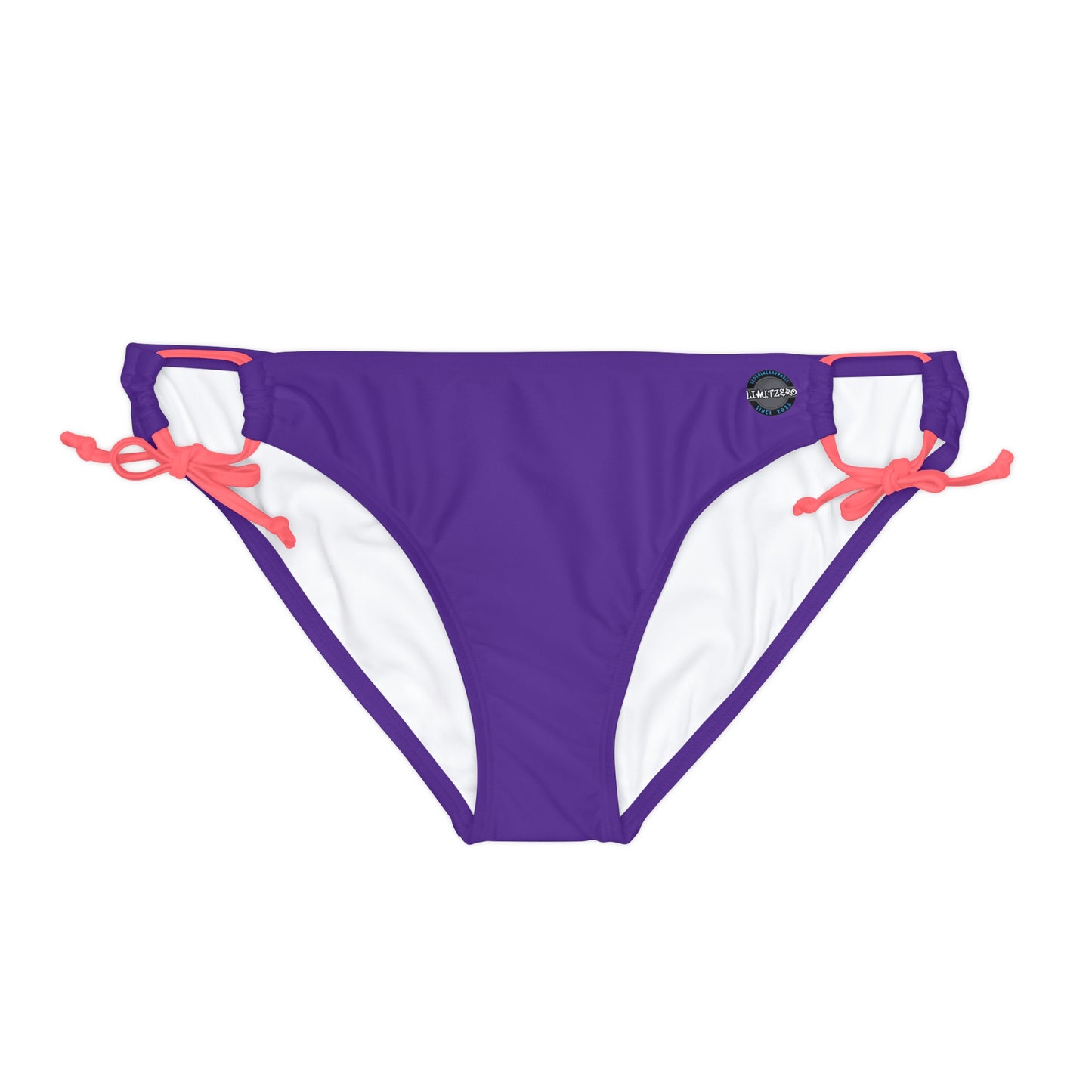 LimitZero Purple Loop Tie Side Bikini Bottom