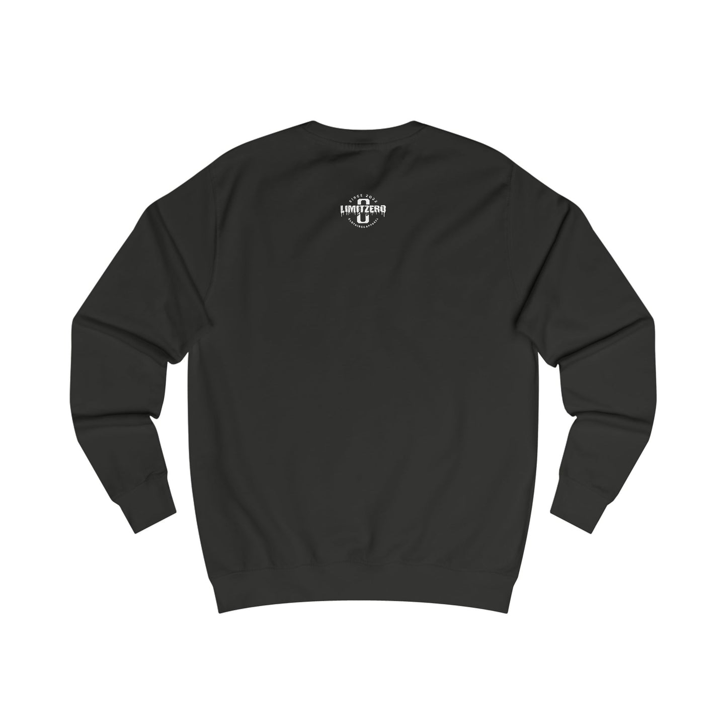 LimitZero White-JS-Logo Unisex Sweatshirt
