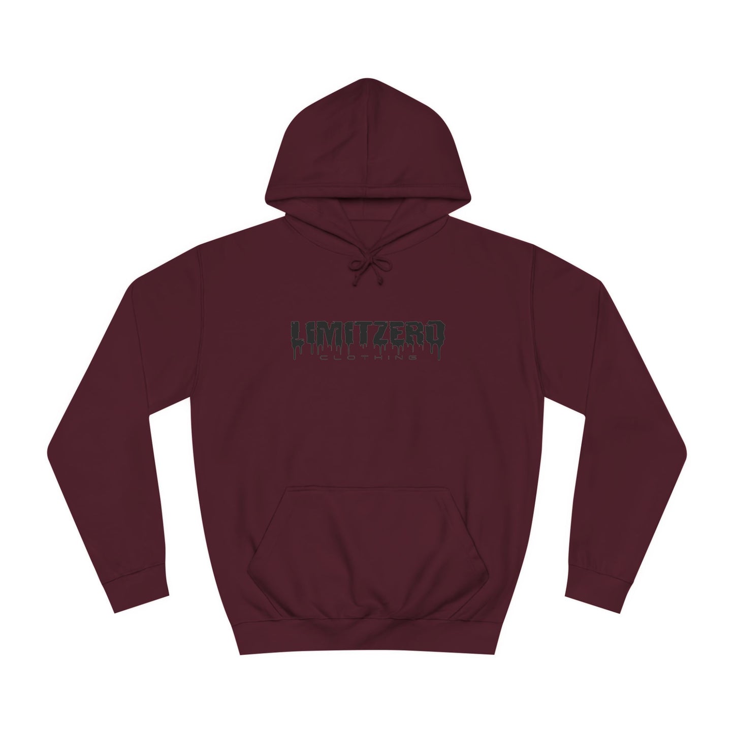 LimitZero New Era Front Curved Drip Logo Unisex Hoodie