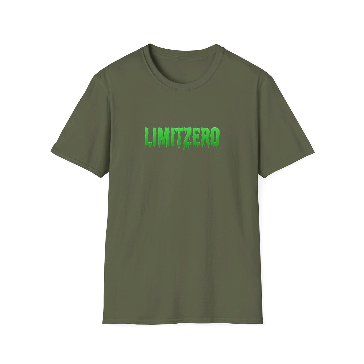 LimitZero Front Cr33p Drip Logo Tee