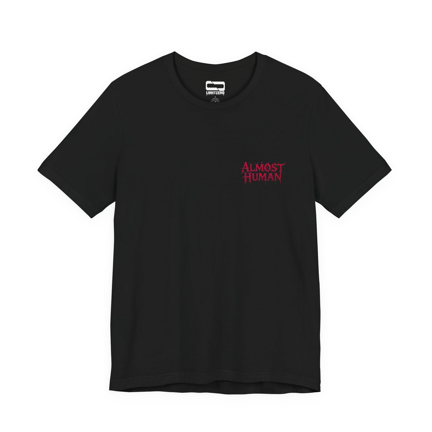 LimitZero AlmostHuman Collaboration Red Unisex T