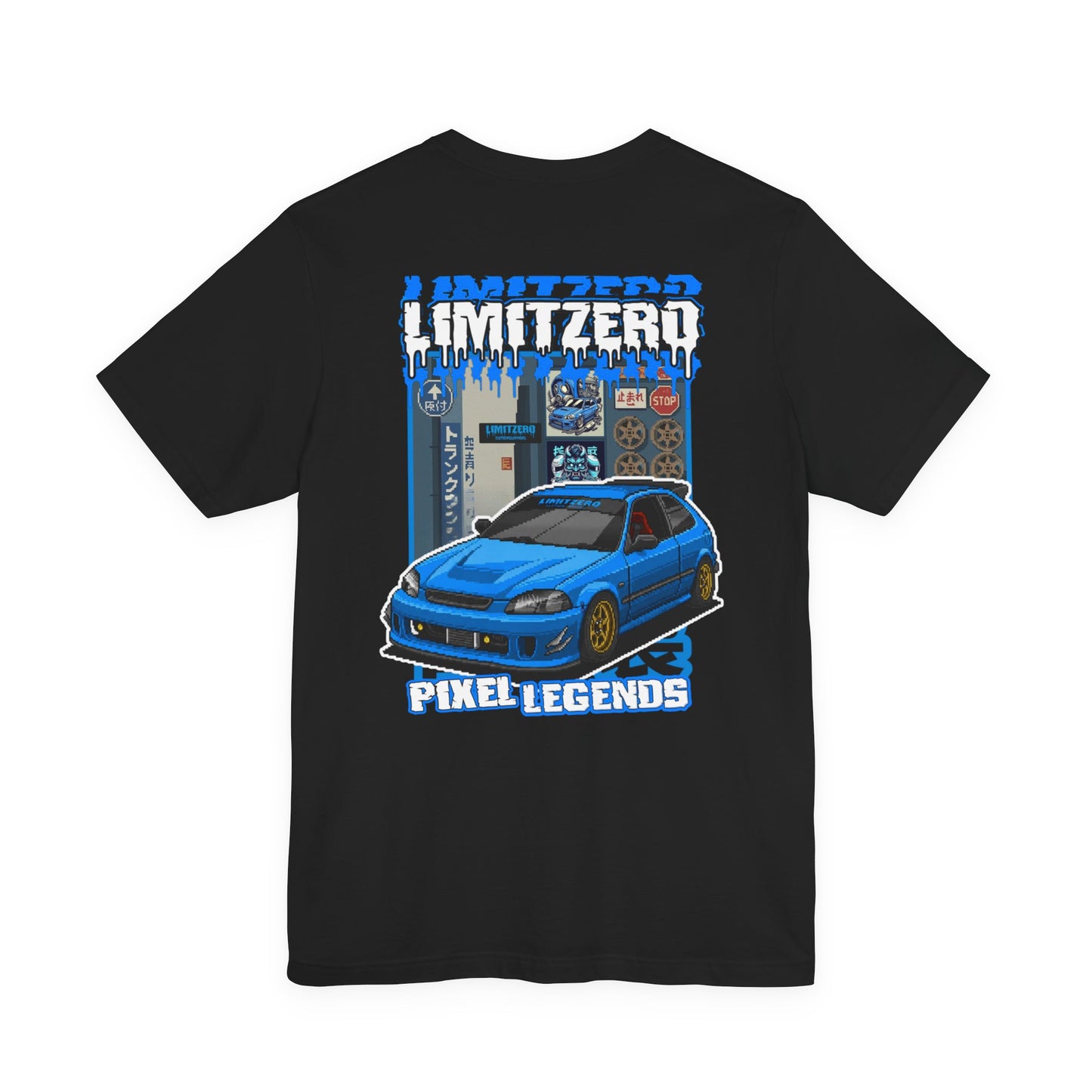 LimitZero EK4 Pixel Driveway Unisex T