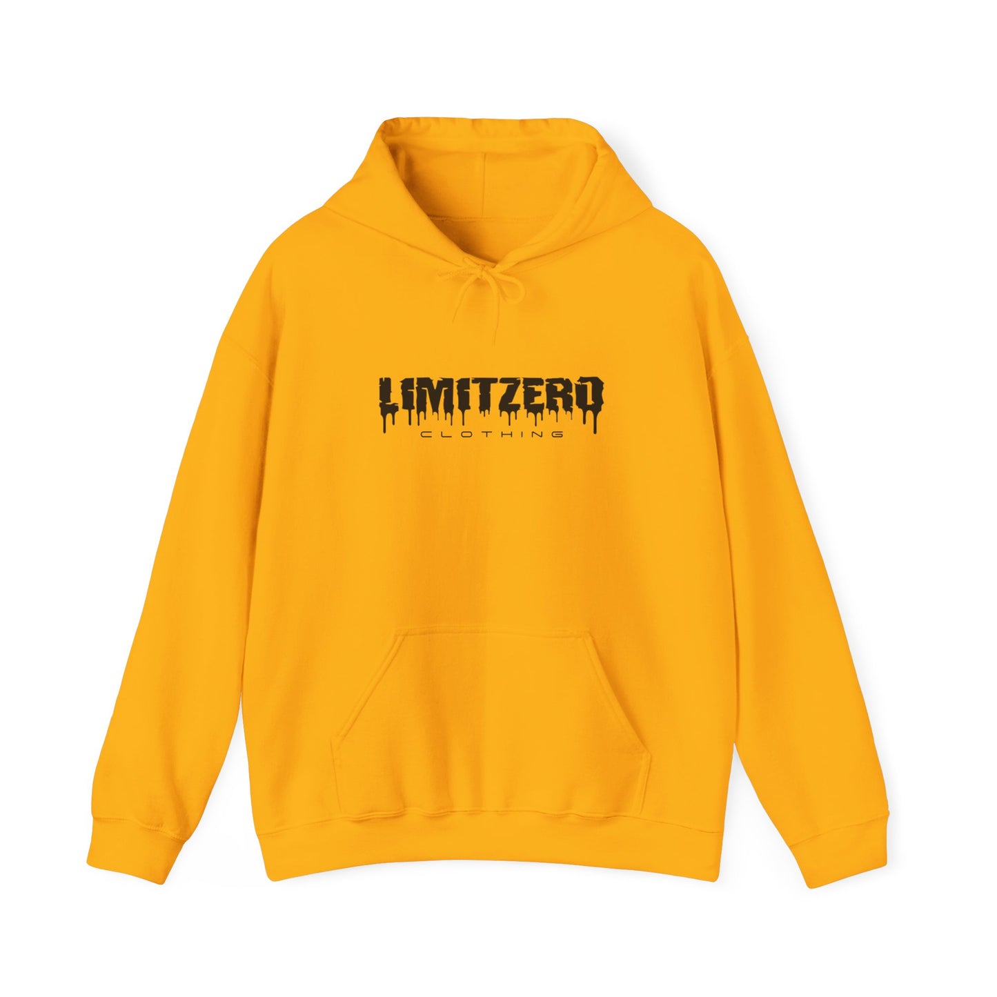 LimitZero New Era Curved Drip Logo Gold Unisex Heavy Blend™ Hoodie