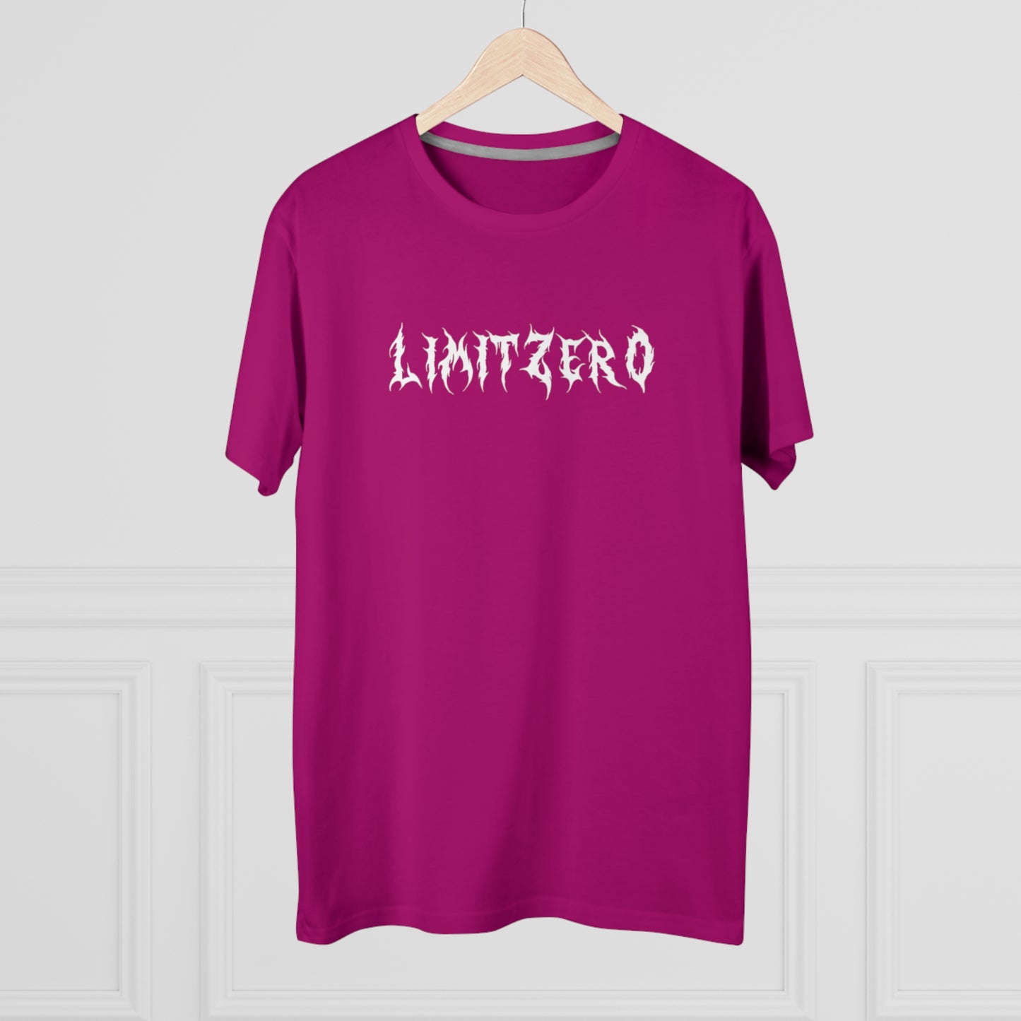 LimitZero Gothic Logo Pink Tee