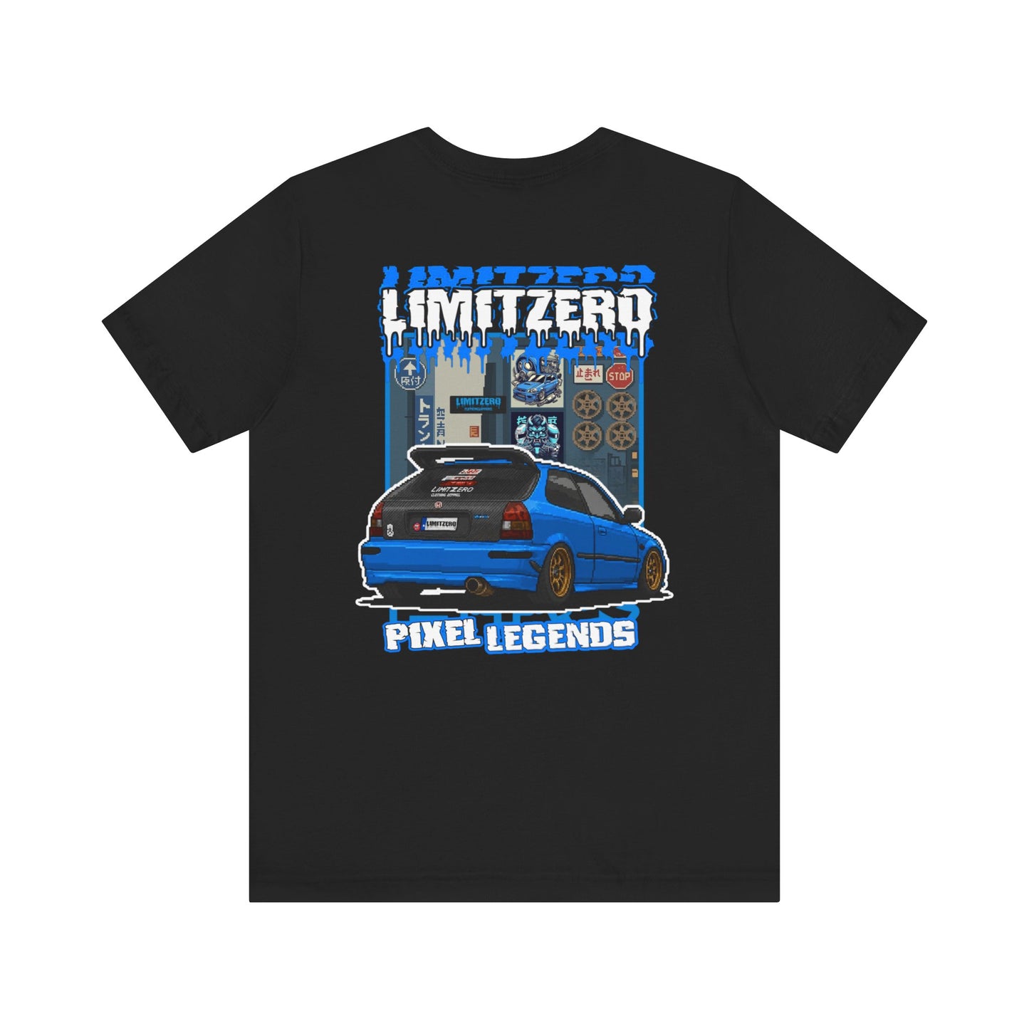 LimitZero EK4 Pixel Garage Unisex T