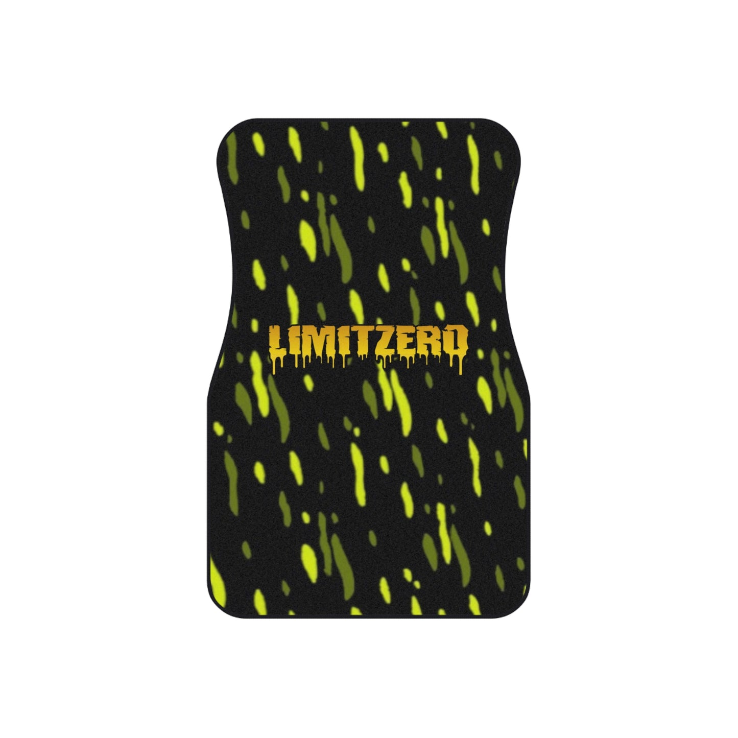 LimitZero GLDN Yellow Confetti Car Mats (2x Front)