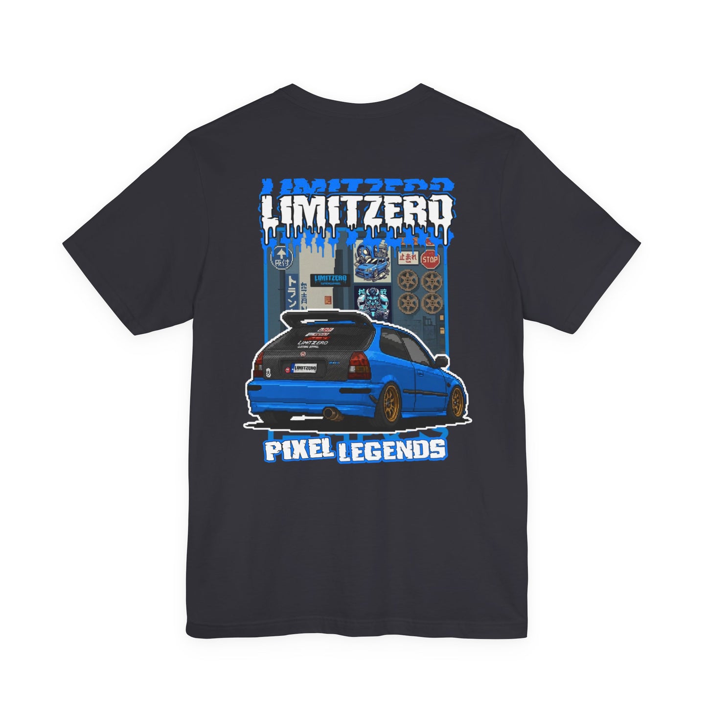 LimitZero EK4 Pixel Garage Unisex T