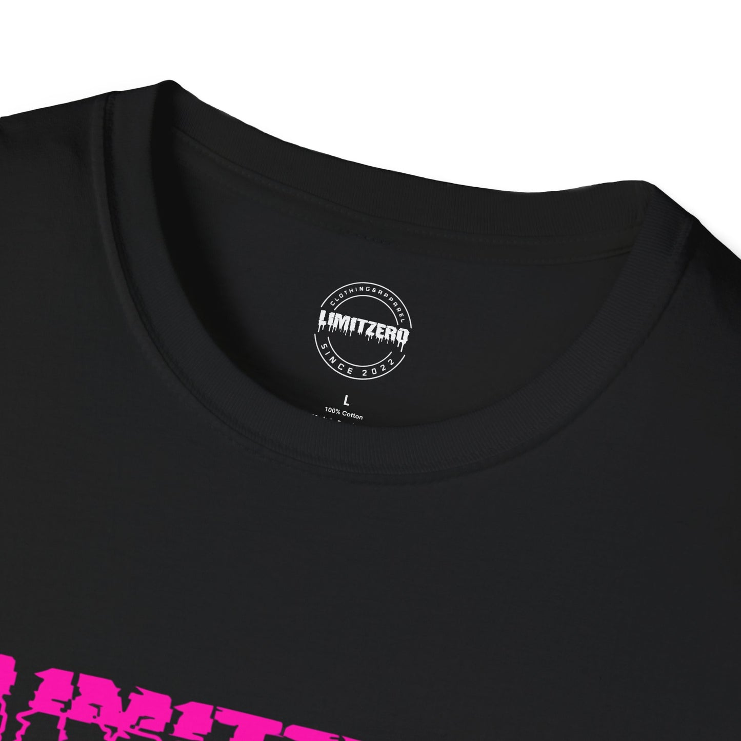 LimitZero Pink Glitch Logo Tee (US Market)
