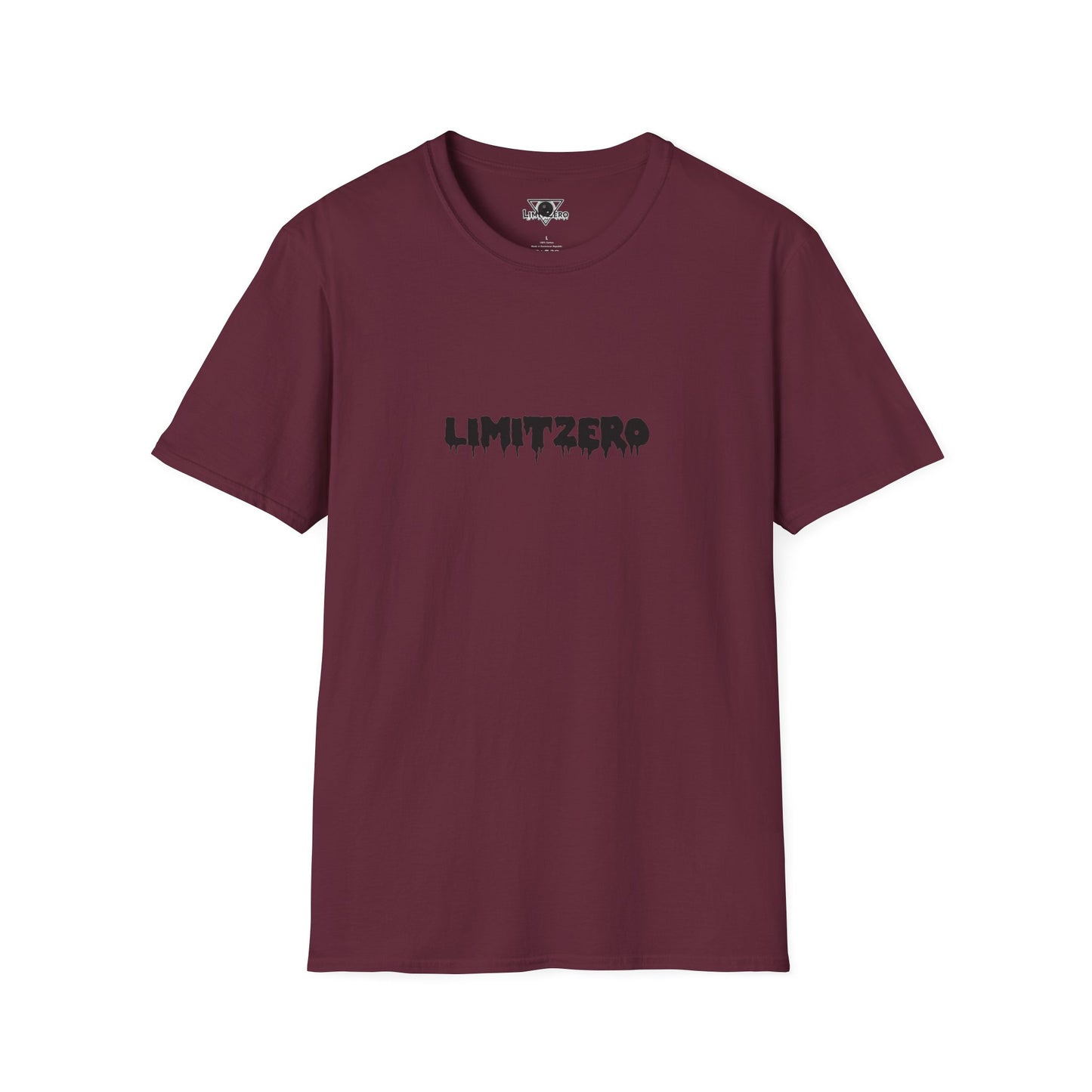 LimitZero Front Black Drip Logo Tee (US Market)